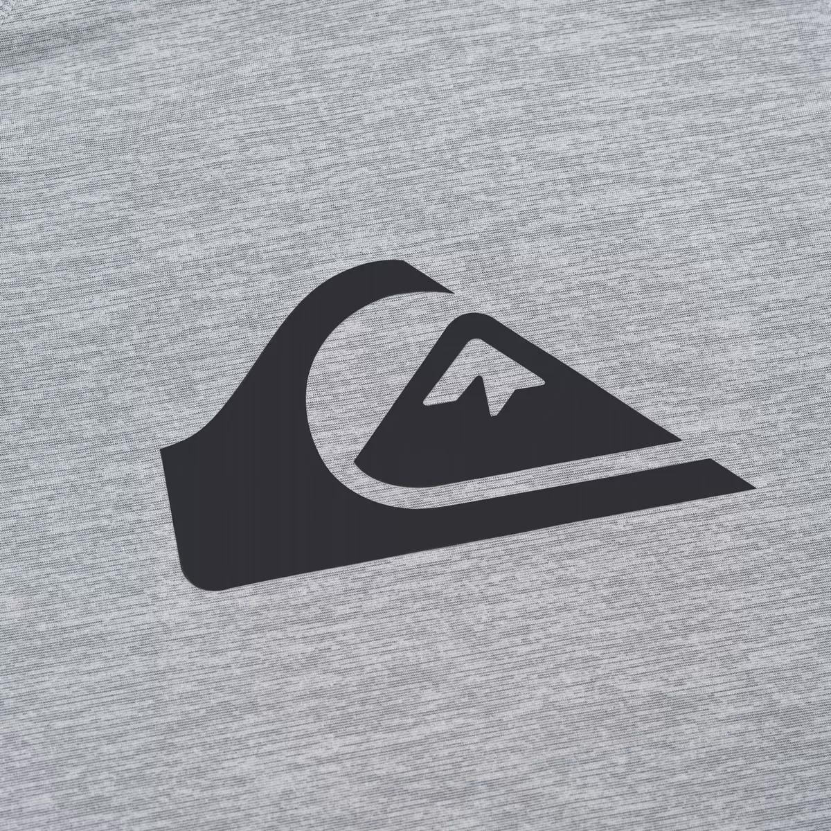 Quiksilver 男All Time衝浪防磨短袖上衣 灰 S