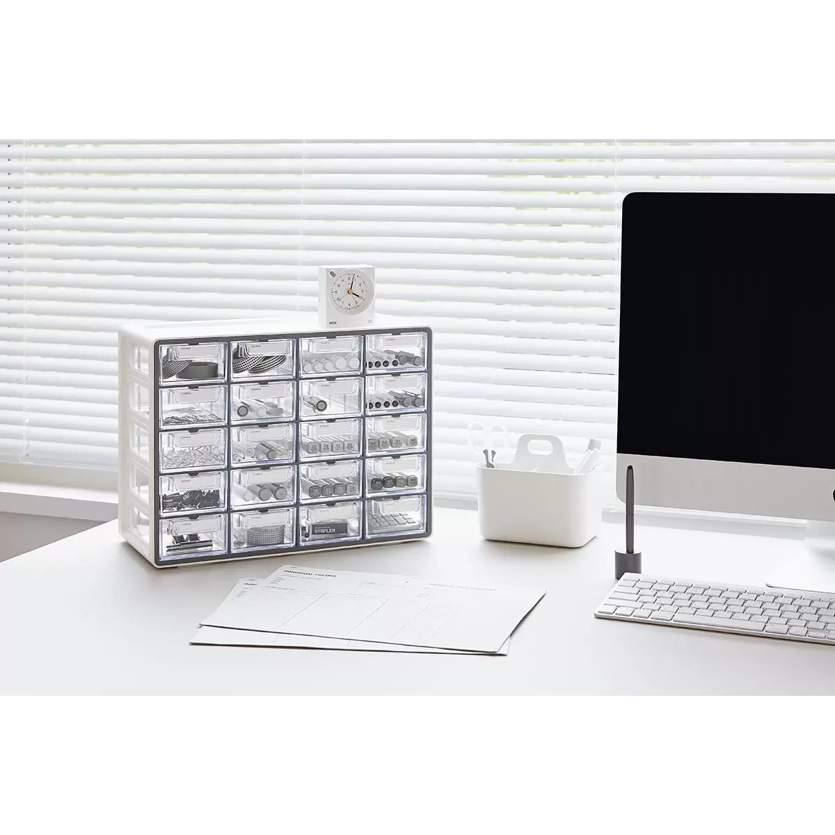 Sysmax Up 桌上型多用途系統收納盒20格抽屜