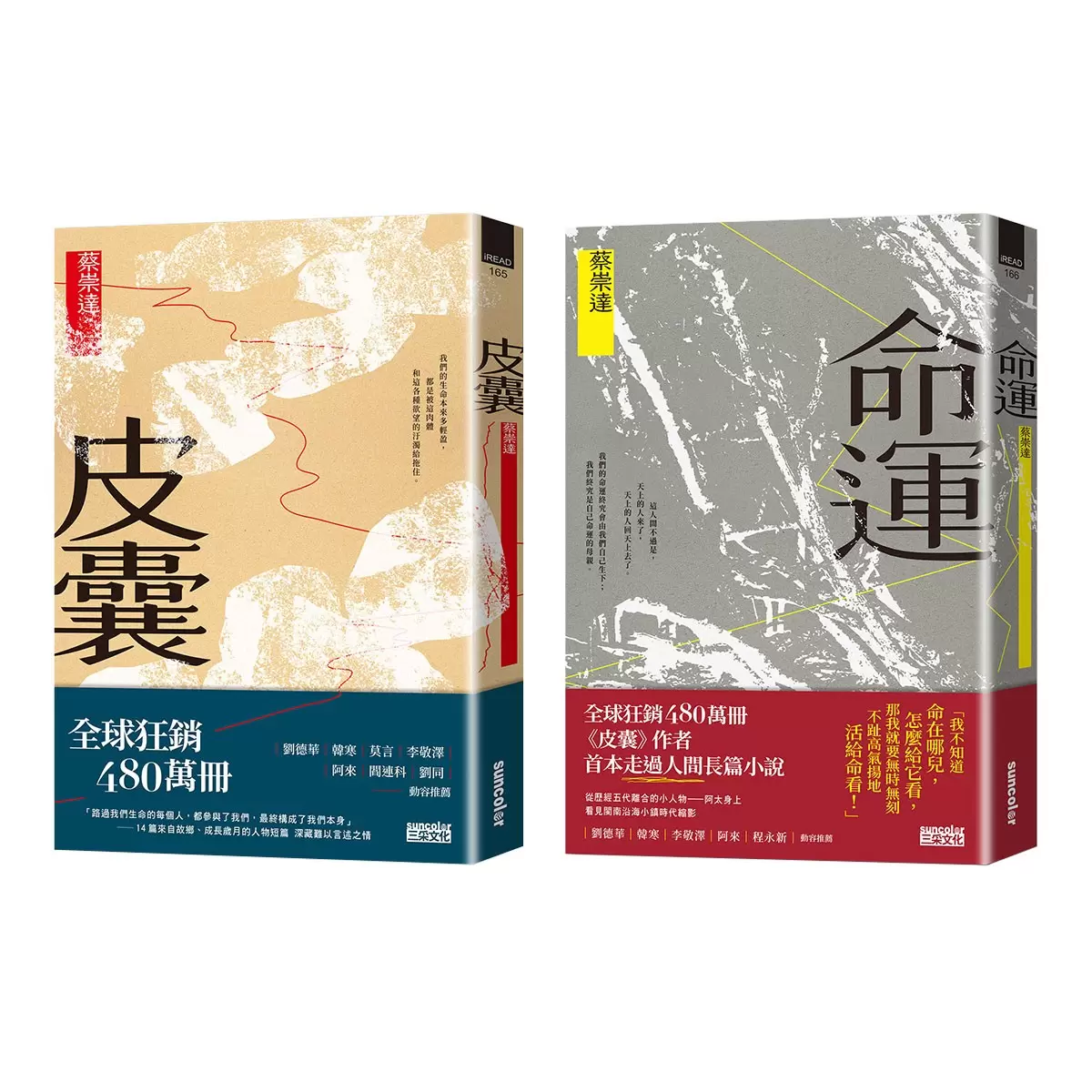 【人生二部曲】皮囊＋命運【關於這世間所有，我們終須回答的人生命題】(2冊套書)