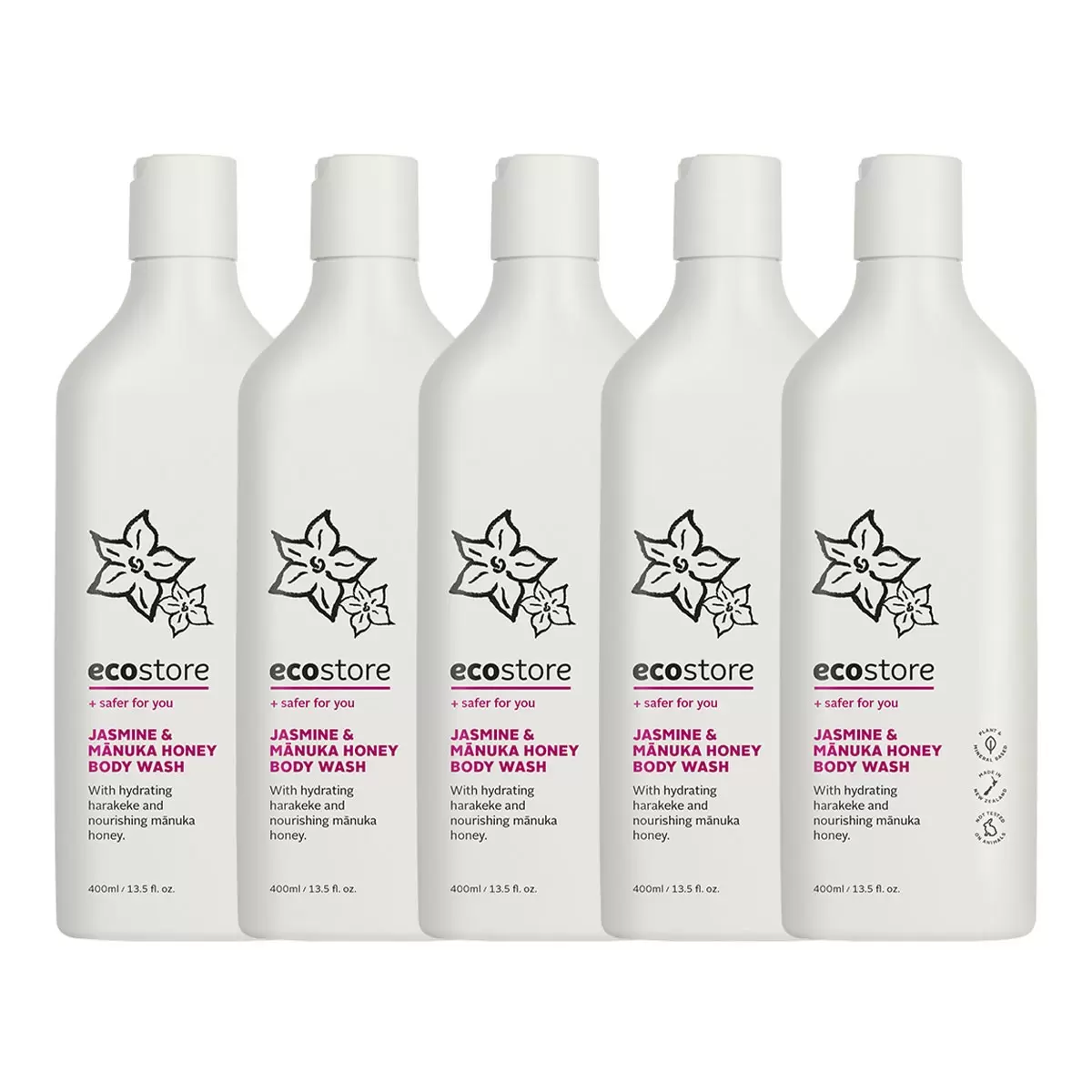ecostore 純淨沐浴露 400毫升 X 5入