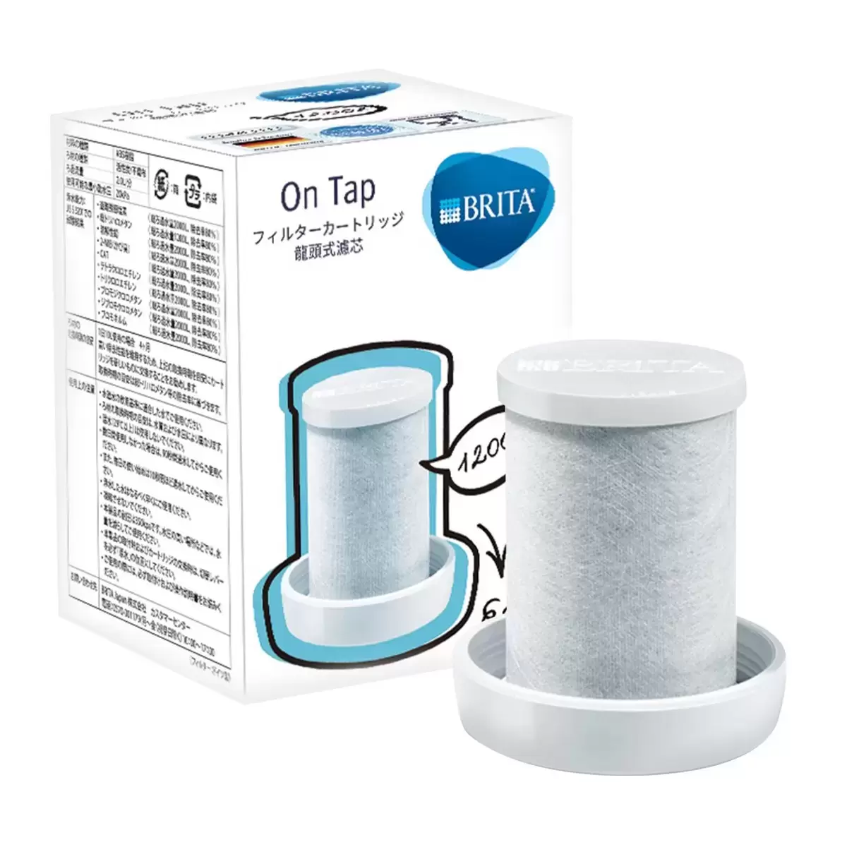 Brita On Tap 龍頭式濾水器濾芯六入組 適用於#37714 龍頭式濾水器