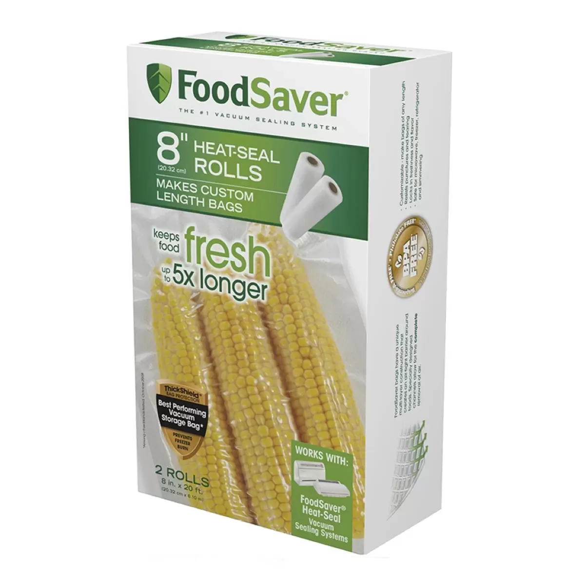 Foodsaver 2.3公升 密鮮盒 6件組 + 真空卷 4入