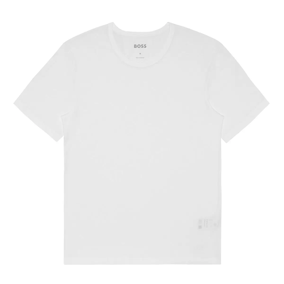 Hugo Boss 男純棉短袖內衣五件組 白色 XL