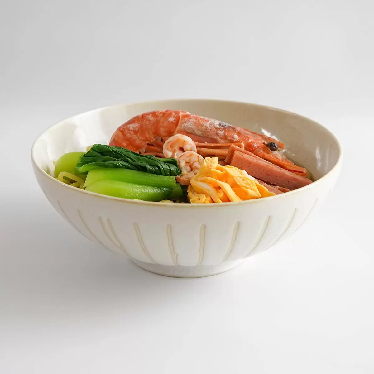 Minoyaki 日本製美濃燒麵碗 21公分 4件組