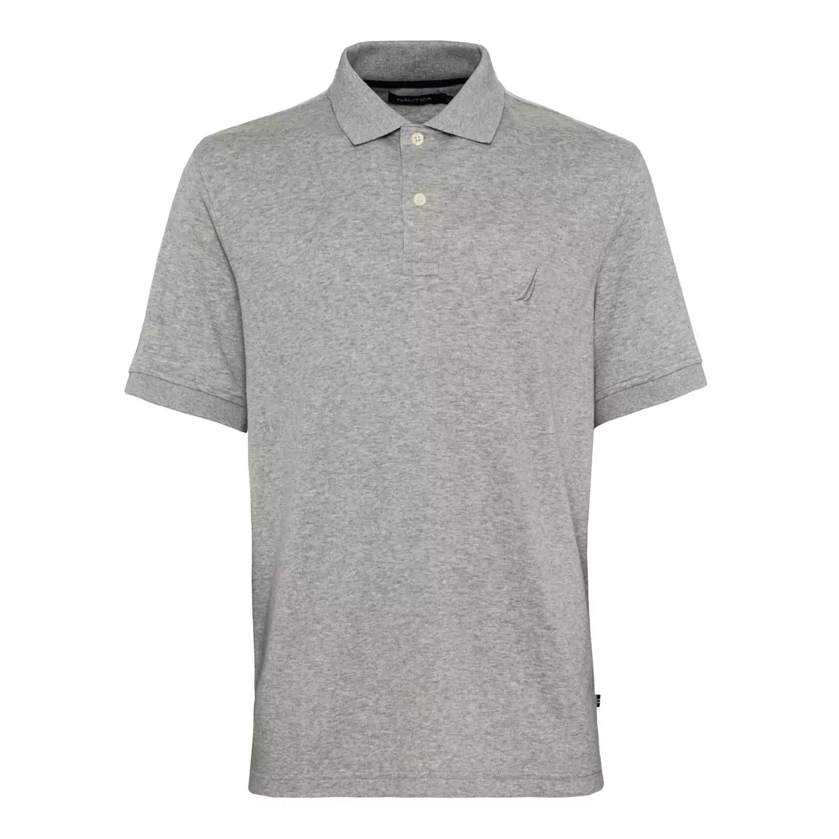Nautica 男短袖Polo衫 淺灰 L