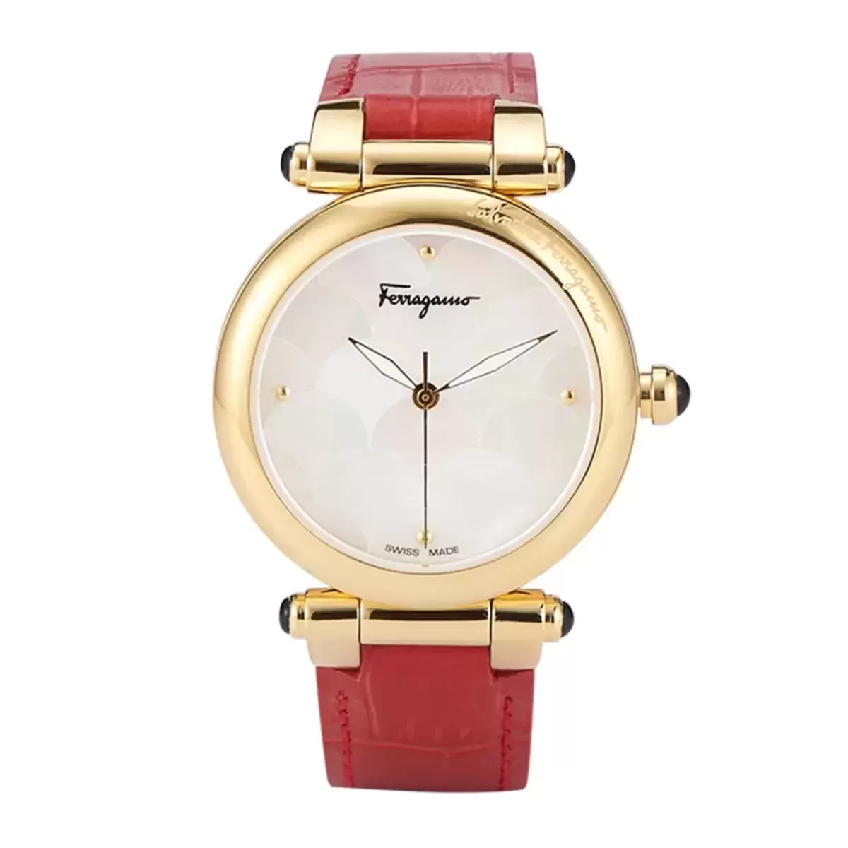 Salvatore Ferragamo Idillio系列 不鏽鋼石英計時女錶