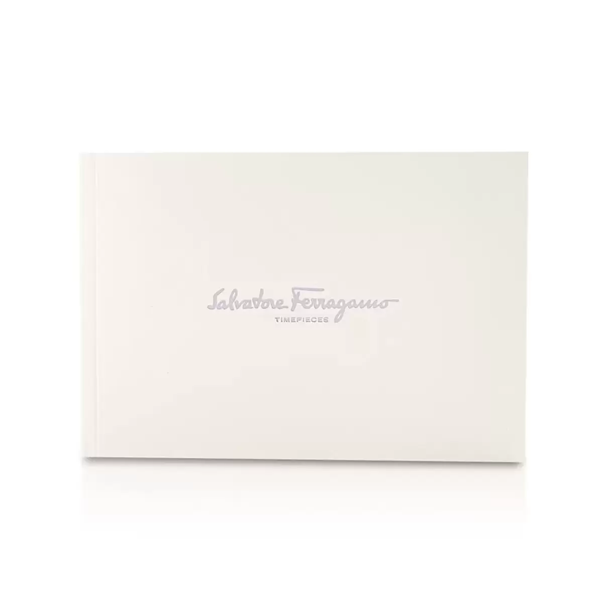 Salvatore Ferragamo Idillio系列 不鏽鋼石英計時女錶 珍珠白