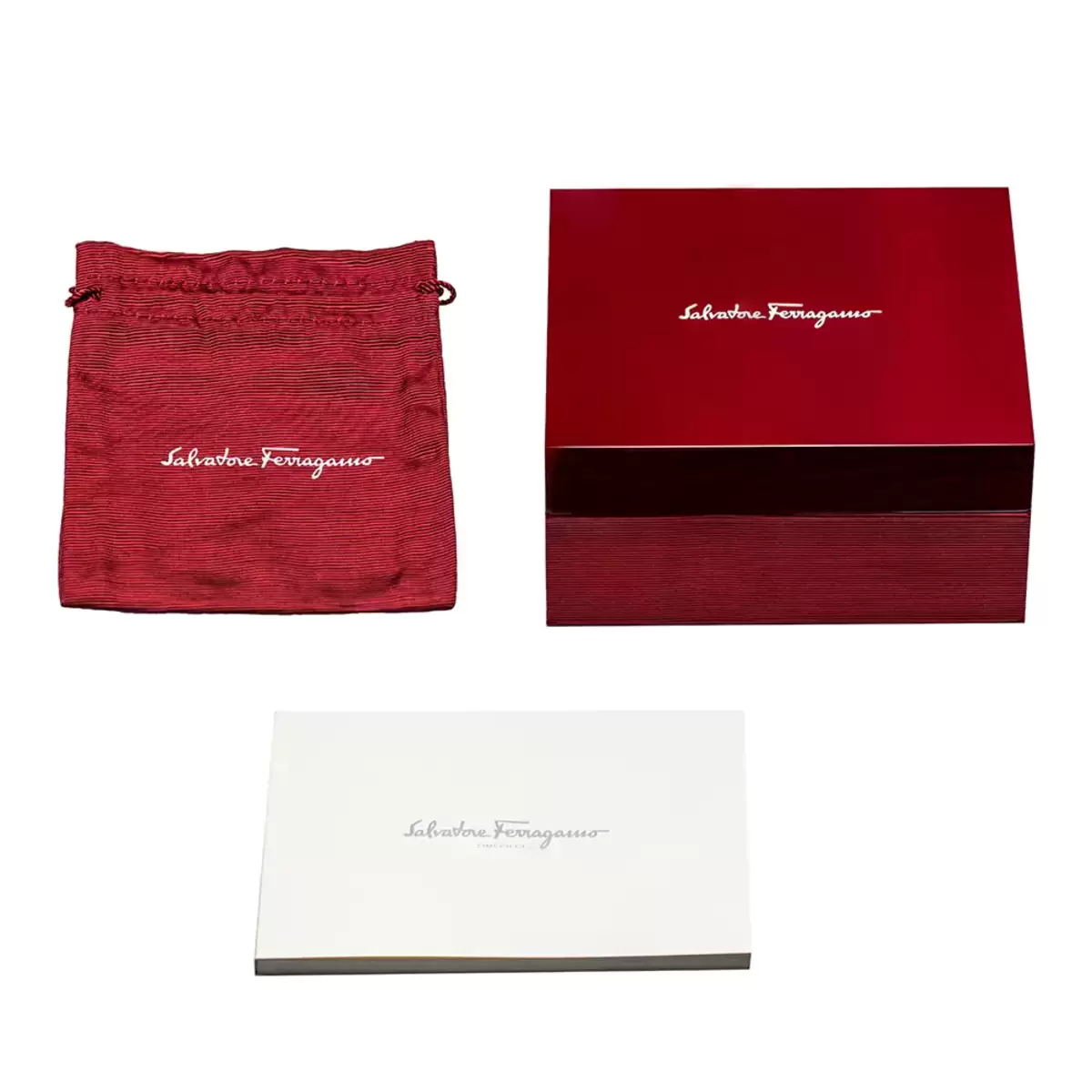 Salvatore Ferragamo 不鏽鋼錶帶男錶 FFT050016