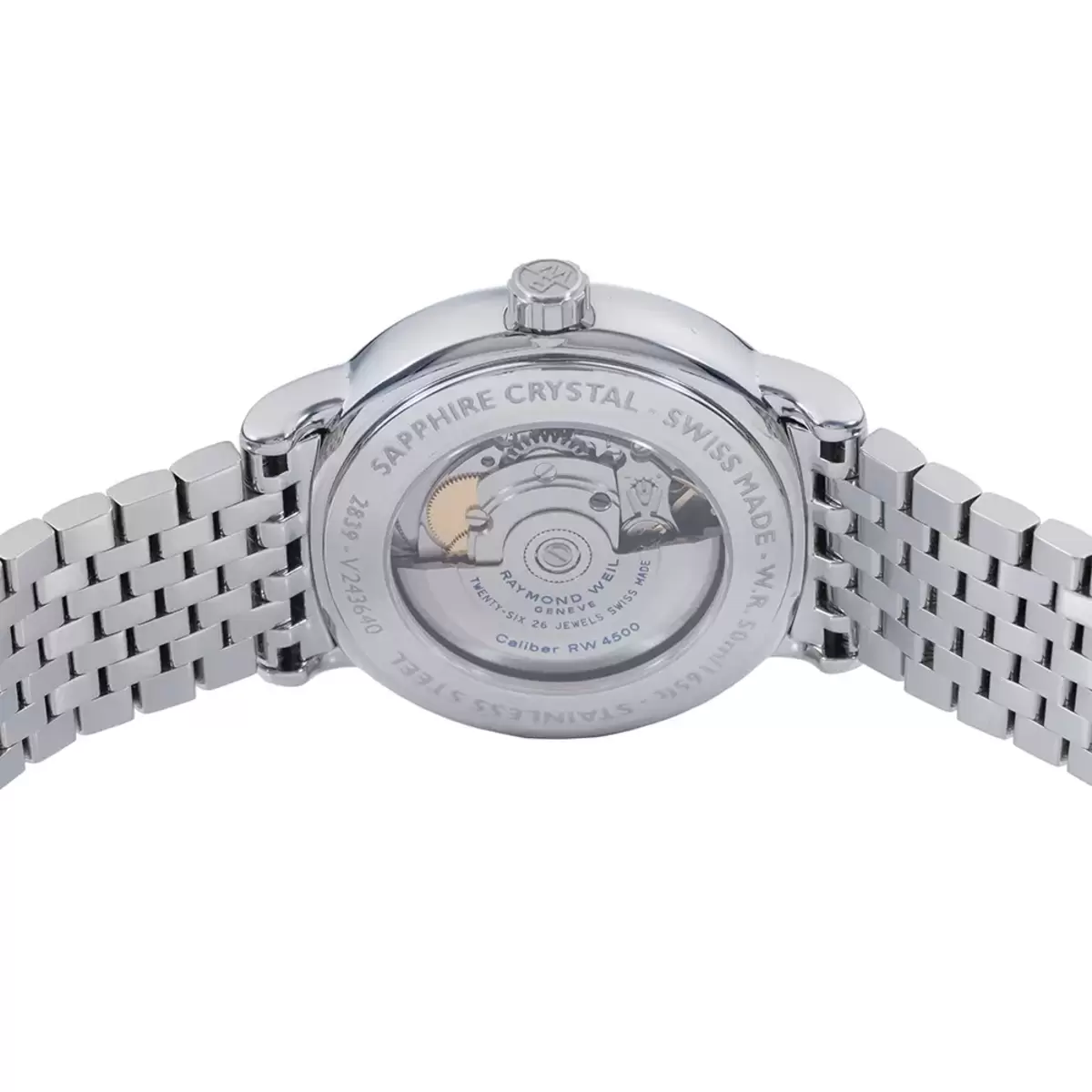 Raymond Weil Maestro Freelancer Phase De Lune系列 不鏽鋼自動機芯機械男錶