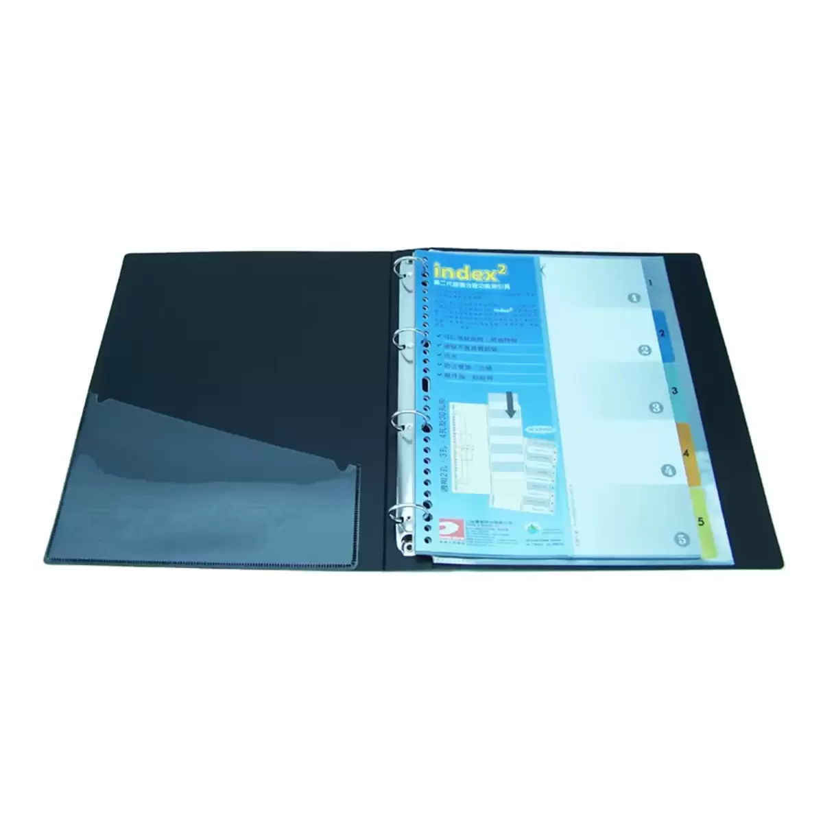 DATABANK 標準型4孔夾 12入