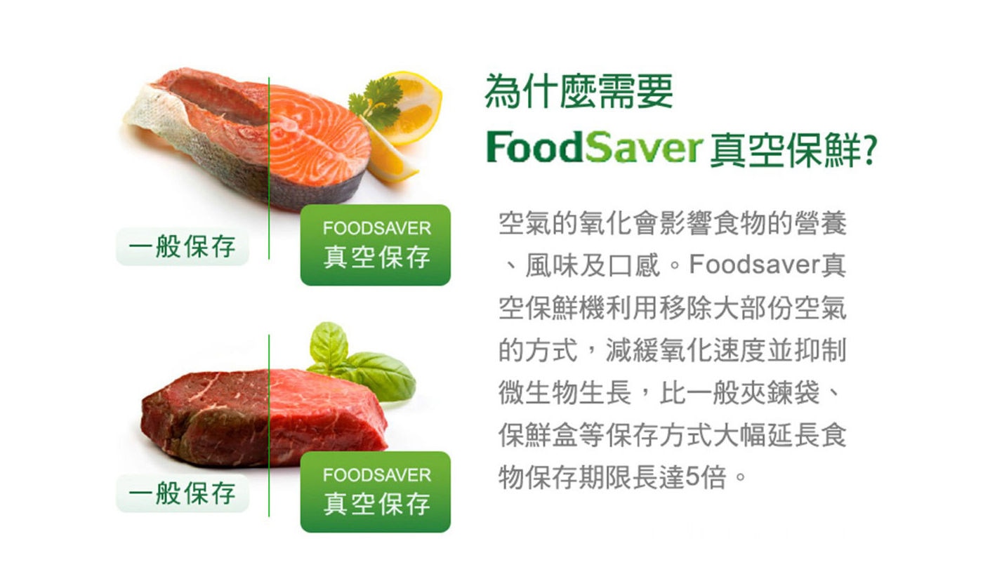 Foodsaver 真空汁液防滲袋 減緩氧化速度