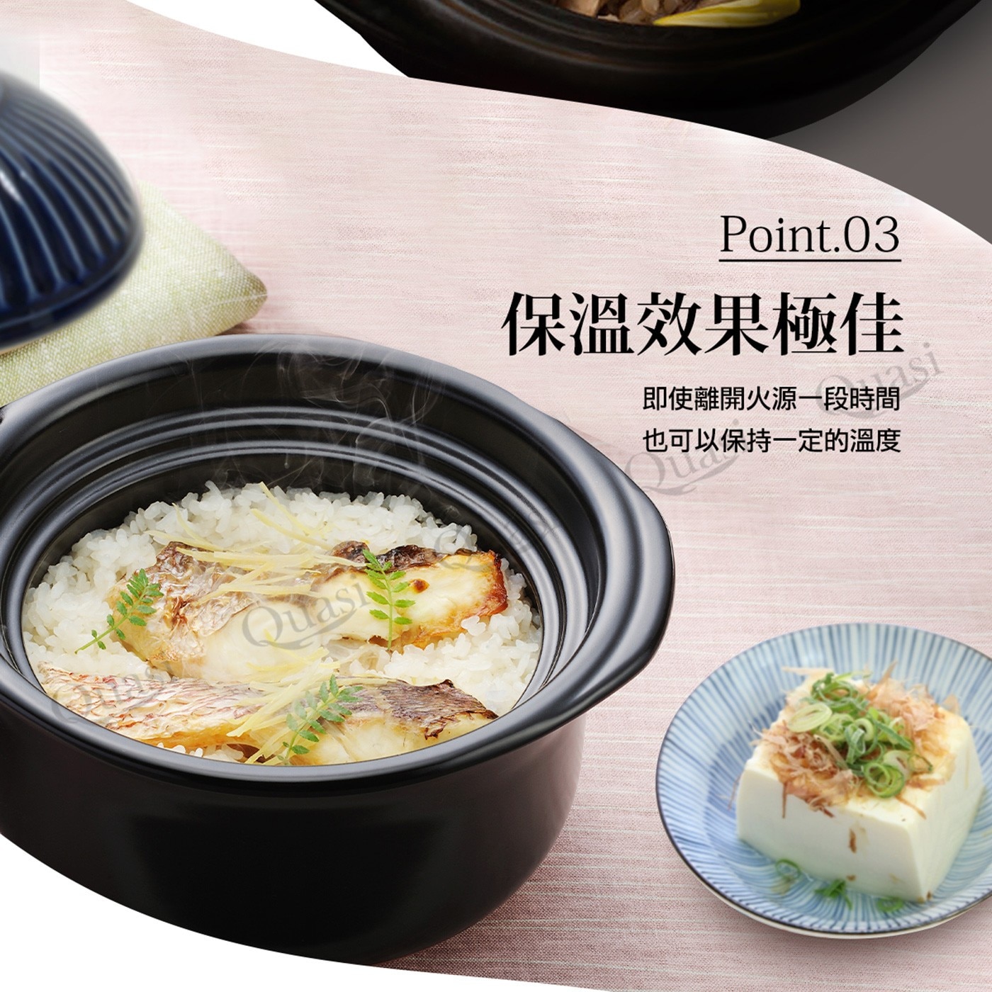 Ginpo日本製Kikka菊花炊飯鍋3合，菊花瓣紋路加鮮黃亮眼上蓋，雙蓋設計，傳熱快、蓄熱佳、節能優，各式炊飯、燉煮料理，簡單一鍋調理一桌美味。