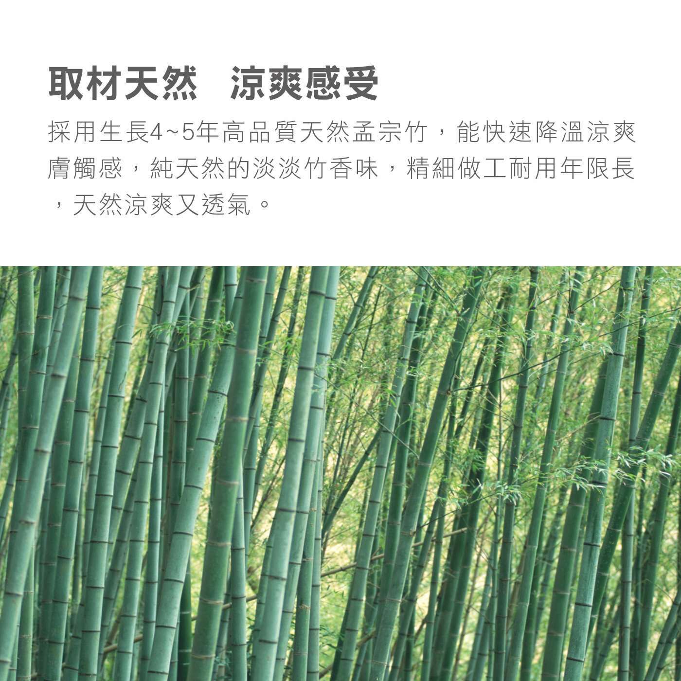 睡綿綿單人純炭化竹涼蓆105公分x 186公分 Costco 好市多