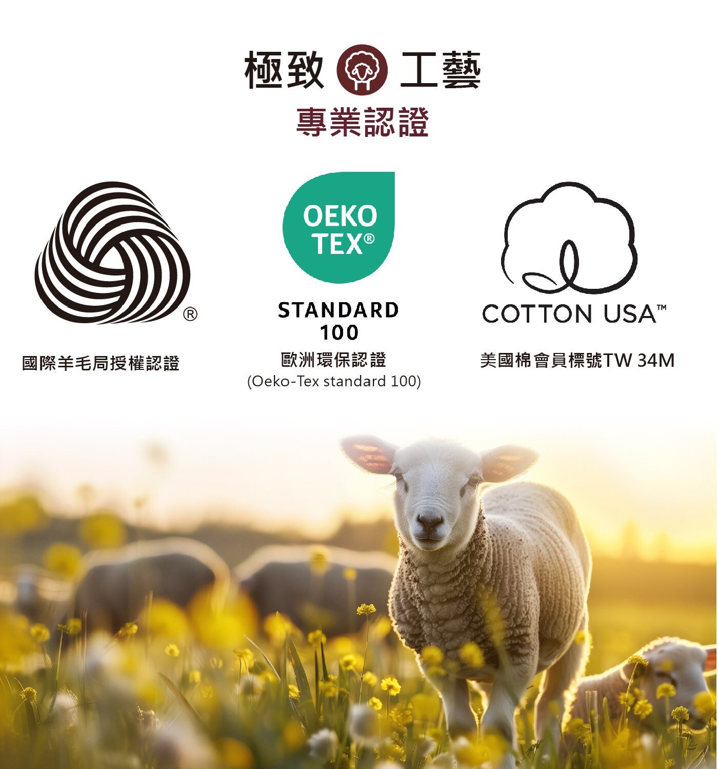 Caliphil 單人天然紐西蘭羊毛被 150公分 X 210公分，表布為純棉，舒適度高，親膚性佳，與身體接觸不刺癢。選用天然紐西蘭羊毛，經專業處理程序，可安心使用。