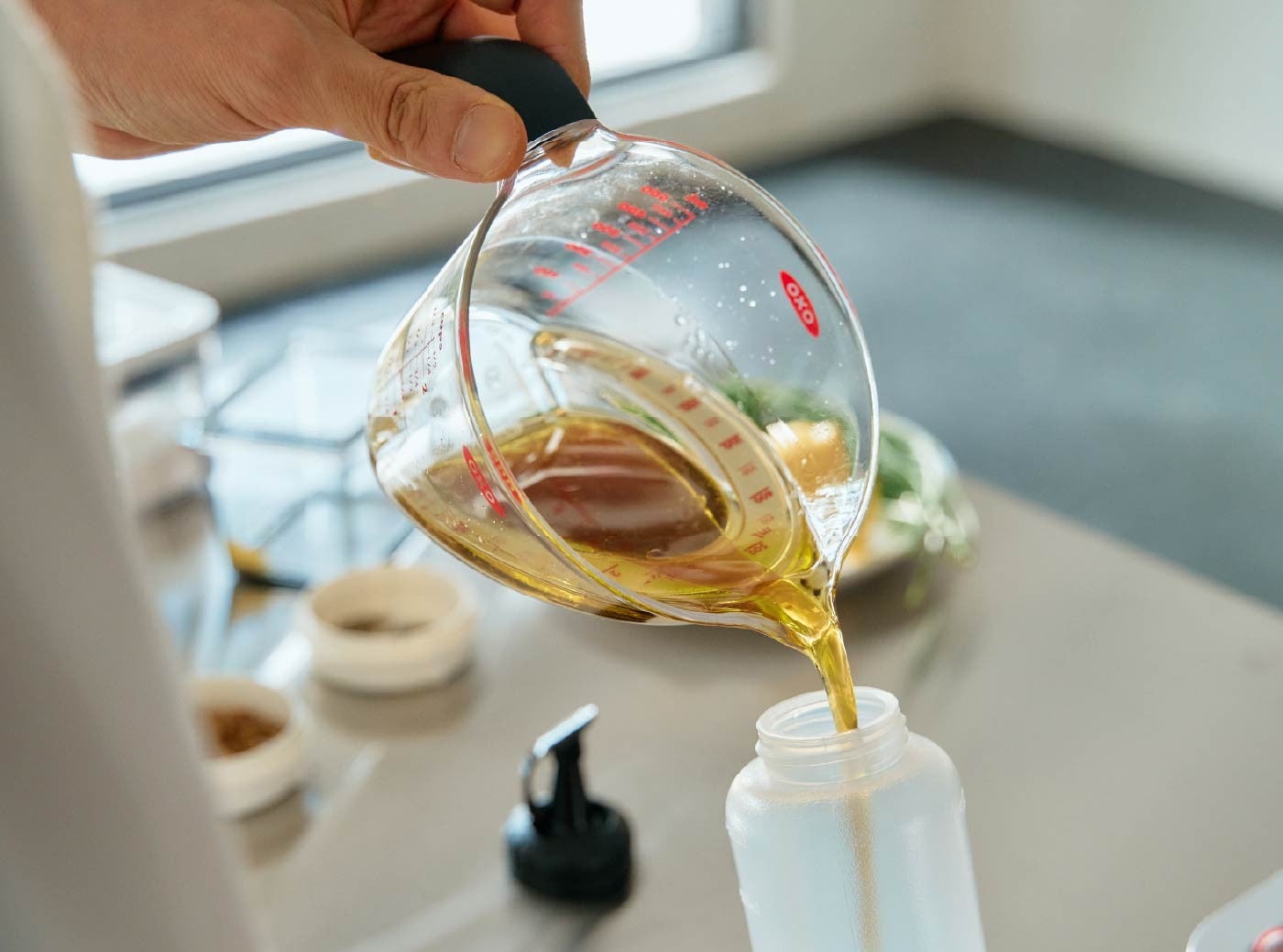OXO TRITAN MEASURING CUP 單耳塑膠輕鬆看量杯 3 件組