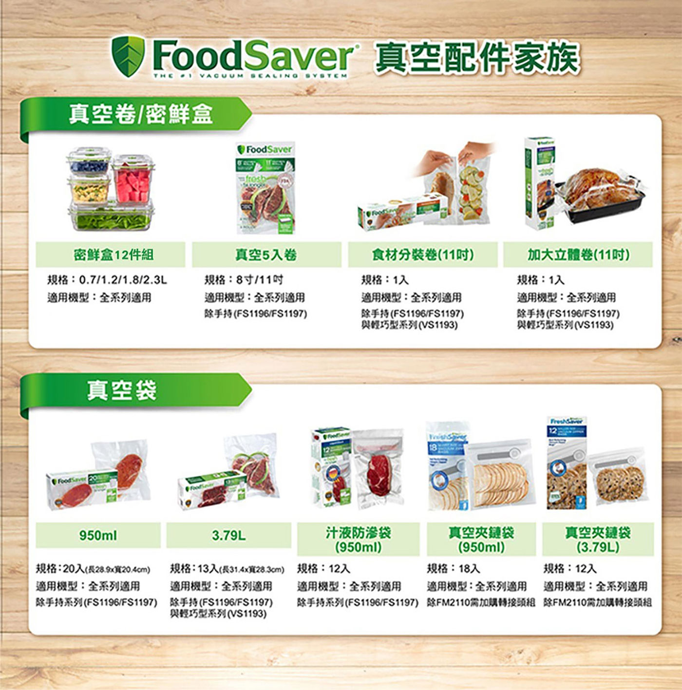 Foodsaver 真空密鮮盒 密鮮盒 食材分裝卷