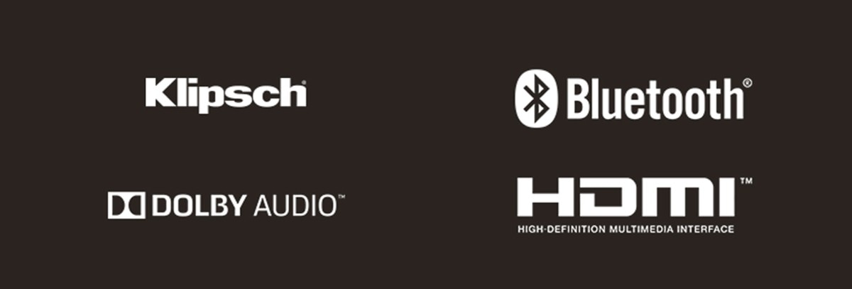 Klipsch 3.1聲道微型劇院組 Soundbar Cinema 600，內建中央聲道，搭配10吋無線重低音，支援HDMI-ARC、光纖、AUX、藍牙5.0，提供清晰人聲、動態音軌，實現音效的增強。