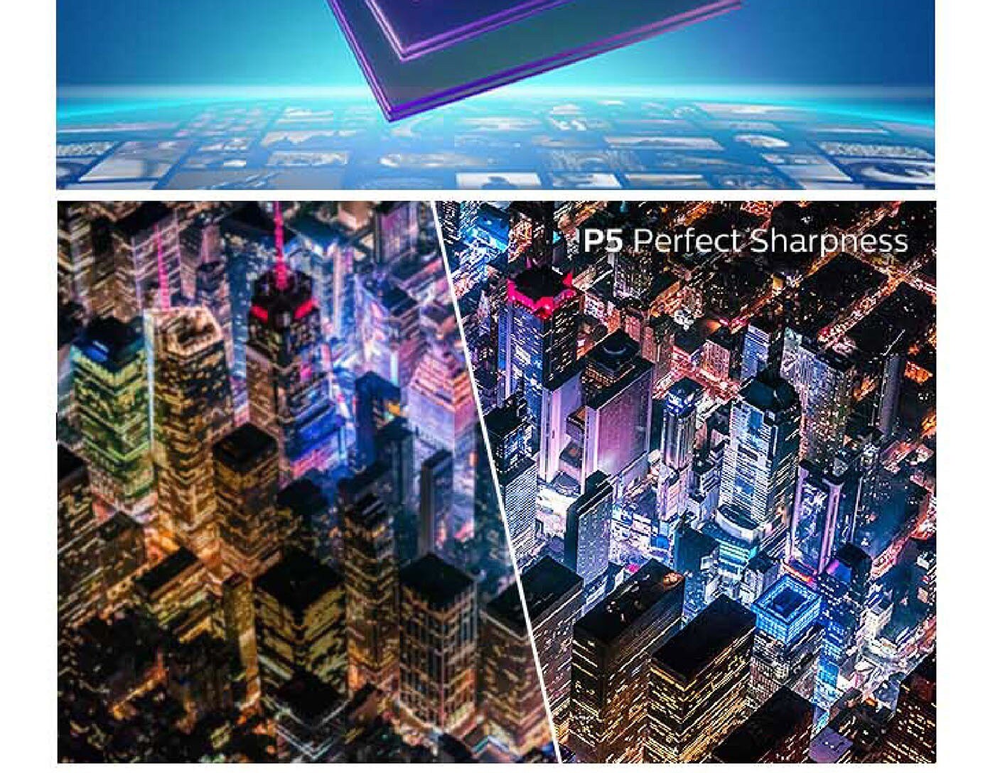 Philips 飛利浦70吋4K UHD QLED Android量子點液晶顯示器70PUH8816，三向式Ambilight情境光源技術，P5 畫質增強引擎，展現最佳畫質，飛利浦顯示器搭載 DTS Play-Fi，可讓您連接至任何房間內的相容喇叭。語音聲控好智能，高質感抗菌遙控器。