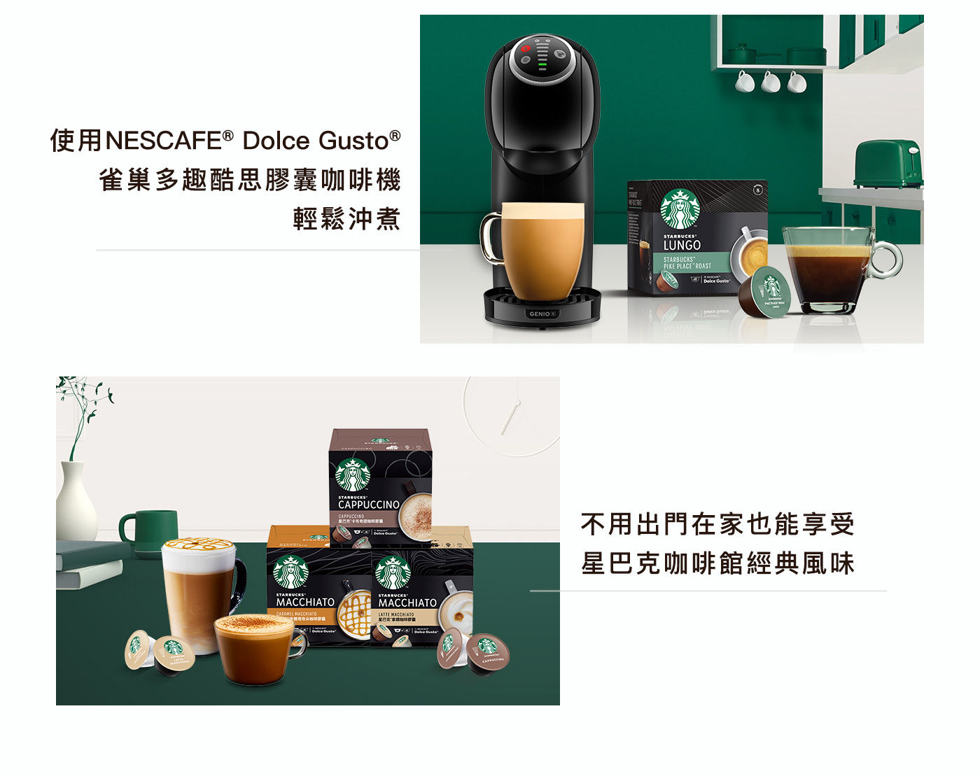 星巴克 派克市場+家常美式咖啡膠囊 72顆 適用NESCAFE Dolce Gusto機器