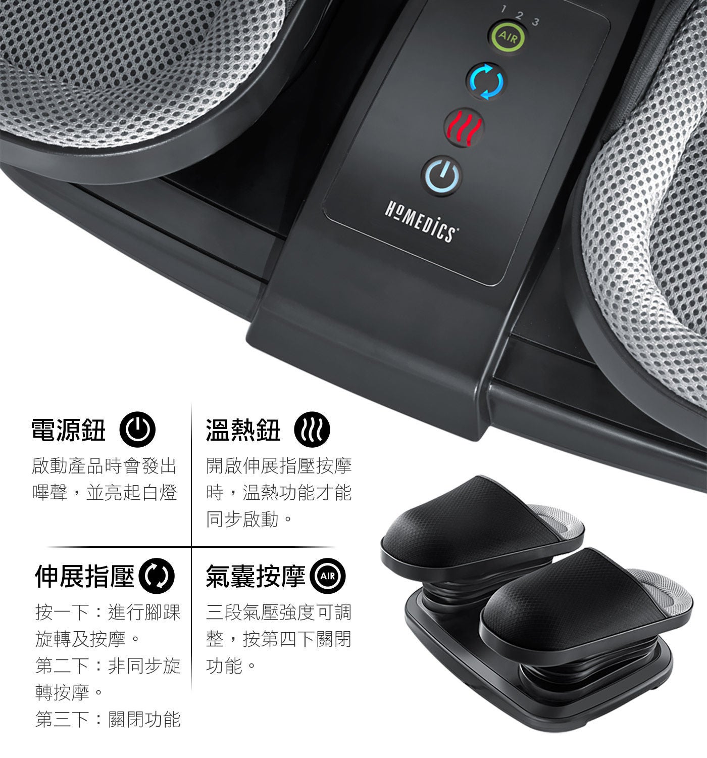 家醫 氣囊式指壓腳部按摩機
