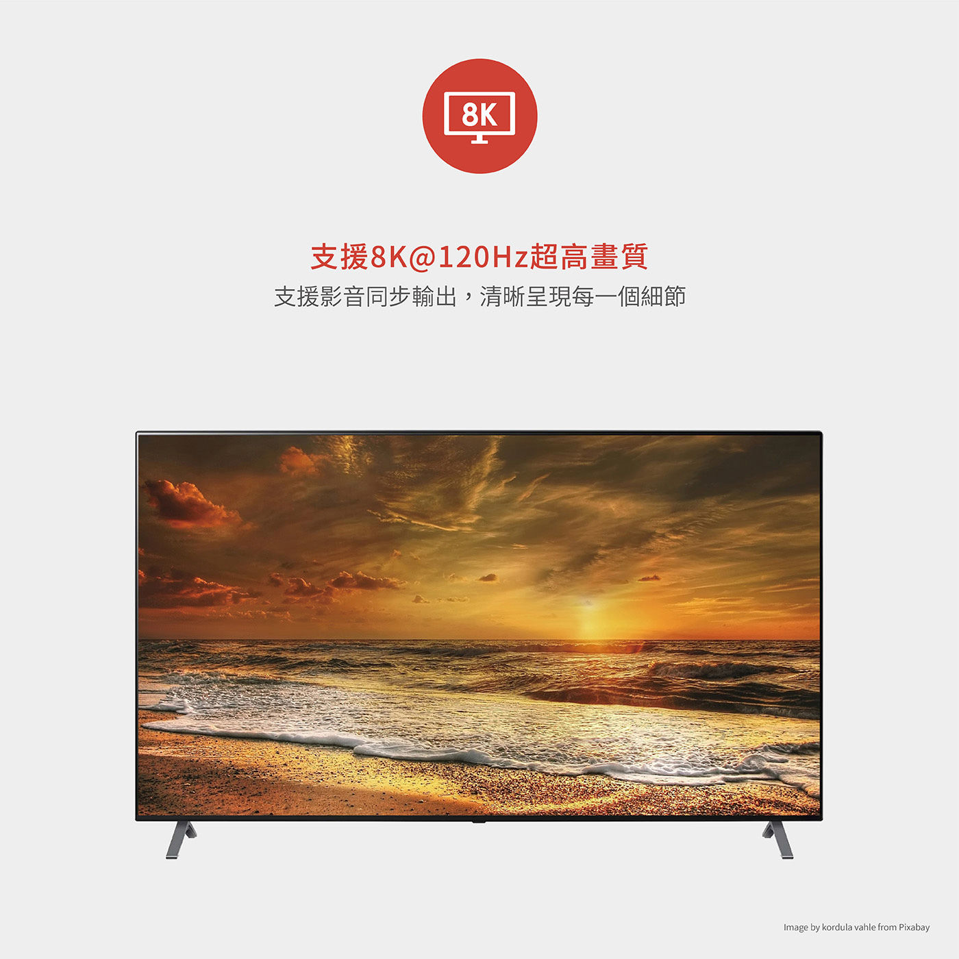 Soodatek 高解析 8K HDMI 影音傳輸線套裝 支援8K 120Hz超高畫質，支援影音同步輸出