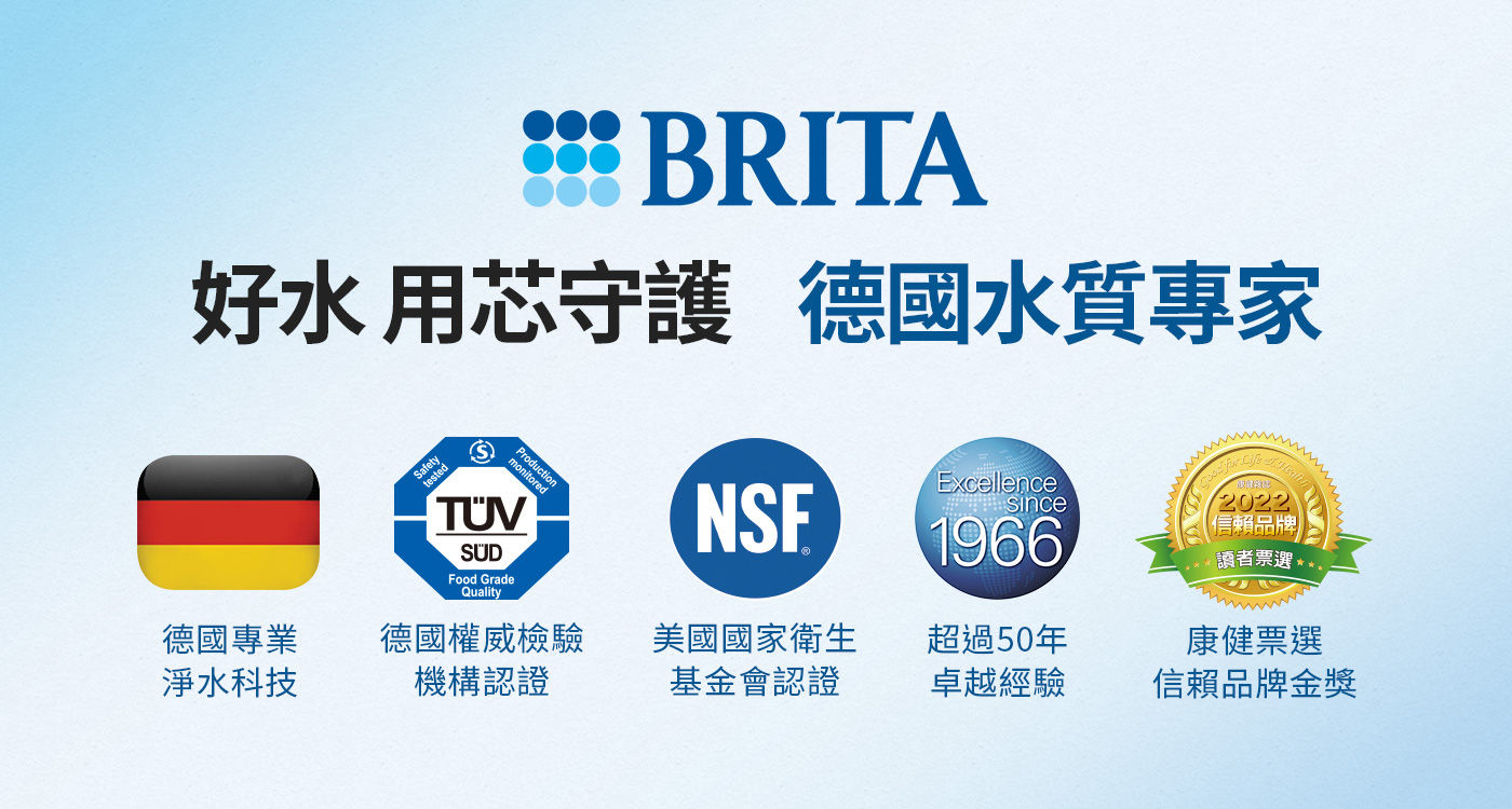 Brita 櫥下型濾芯二入組 A1000通過SGS檢驗國家標準可生飲.德國淨水專家.源自德國，使用世界頂級創新濾水科技