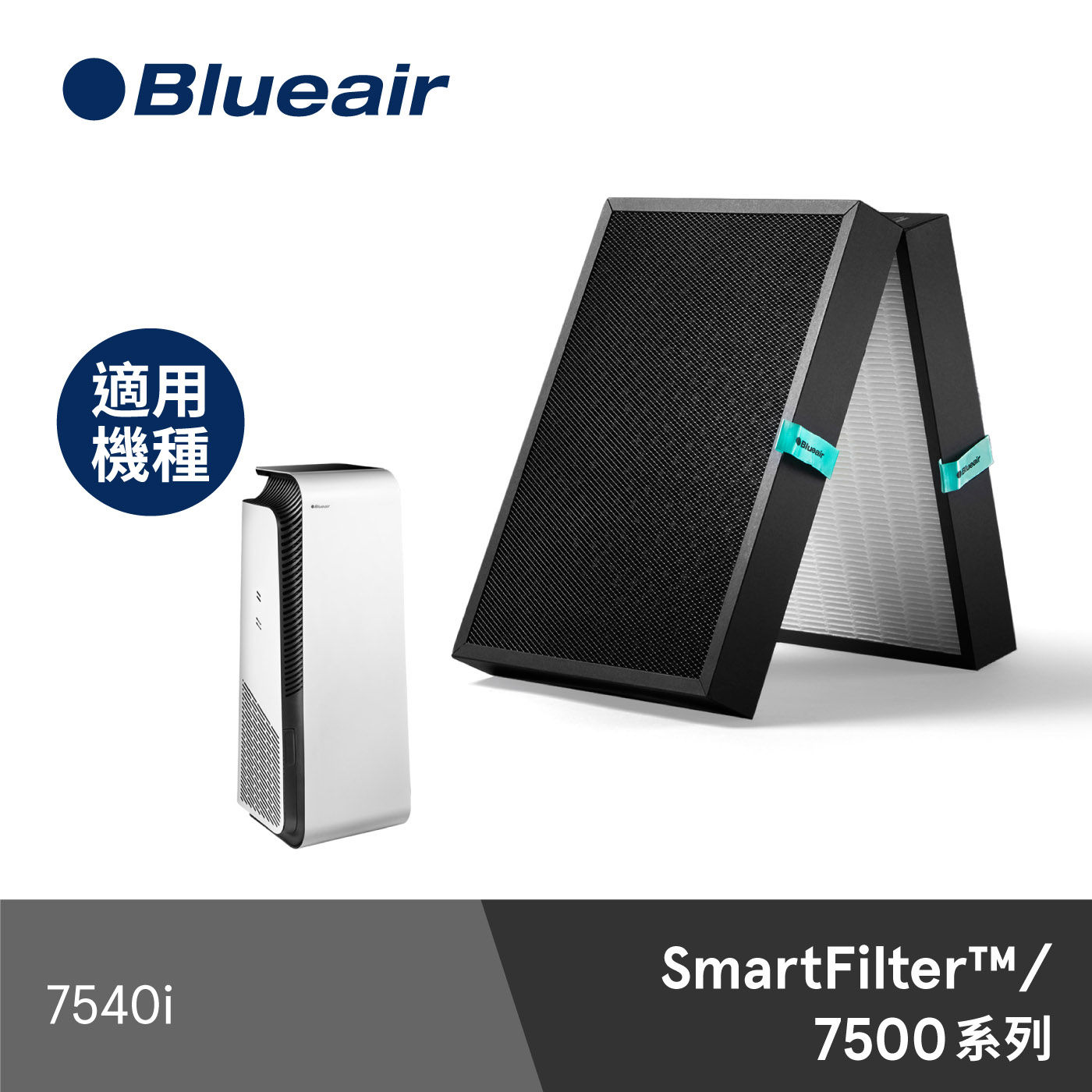 Blueair SmartFilter 7500系列專用智能濾網適用機種7540i