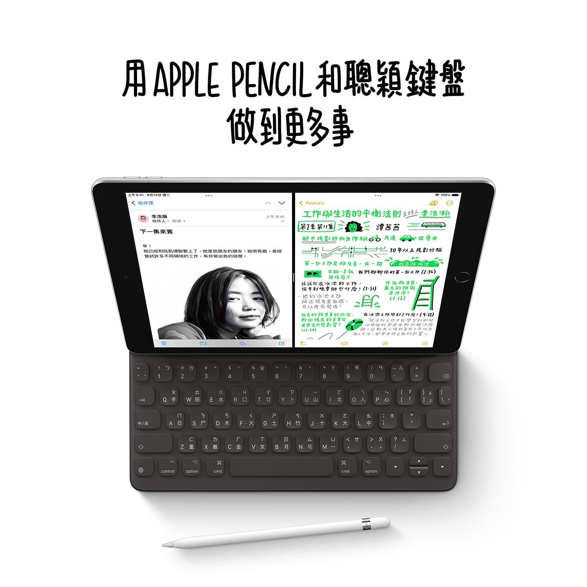 10.2吋 iPad 9th 256GB 太空灰，不論傳送訊息、瀏覽網頁或同時使用多款 app，A13 仿生晶片讓一切動作更加敏捷。