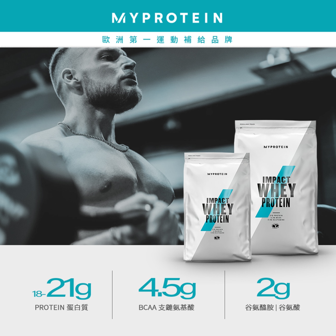 Myprotein 濃縮乳清蛋白粉 2.5公斤 英式奶茶風味歐洲低運動補給品牌