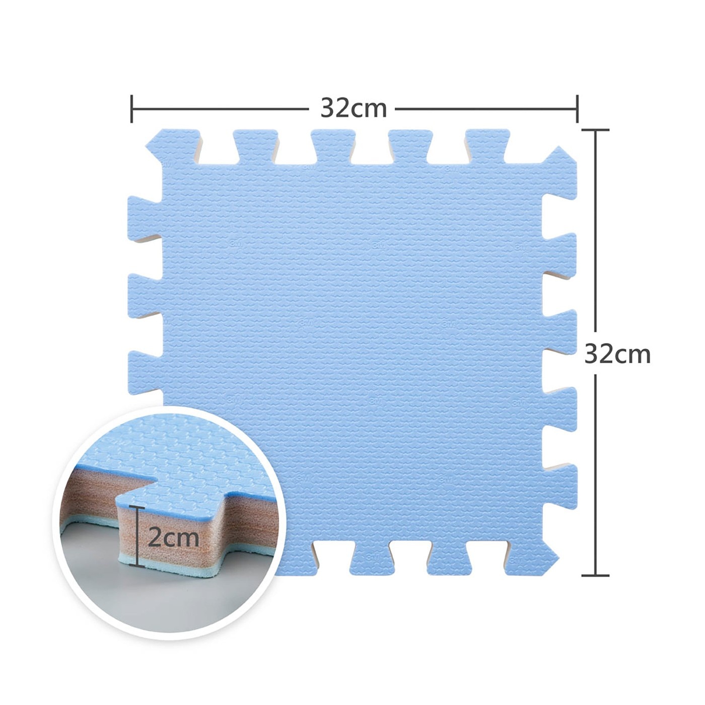 3M 兒童安全地墊燕麥色安心每一步探索每一步寶貝地球世界級標準