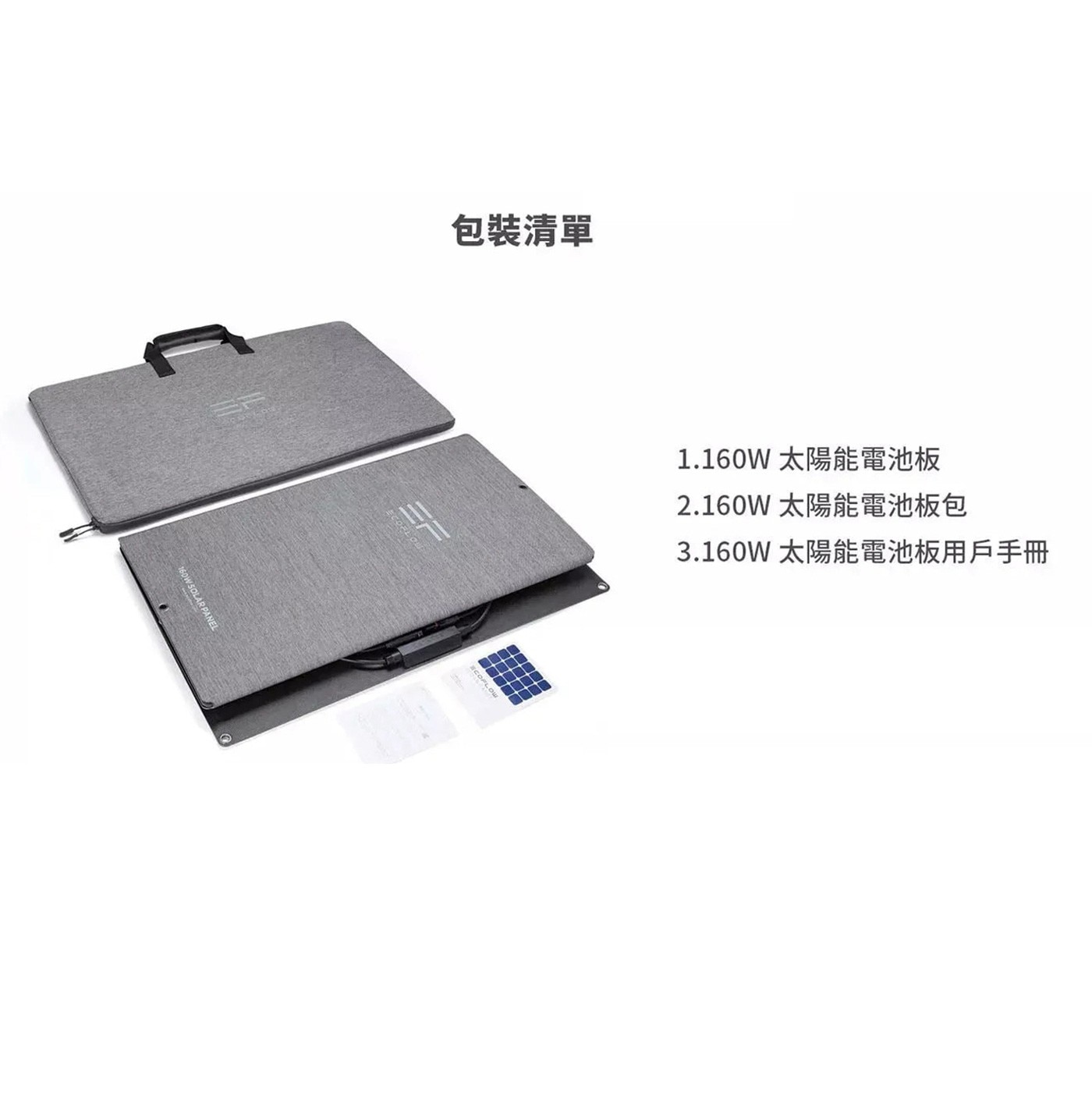 正浩 160W 可攜式太陽能板ETFE薄膜可防止紫外線照射