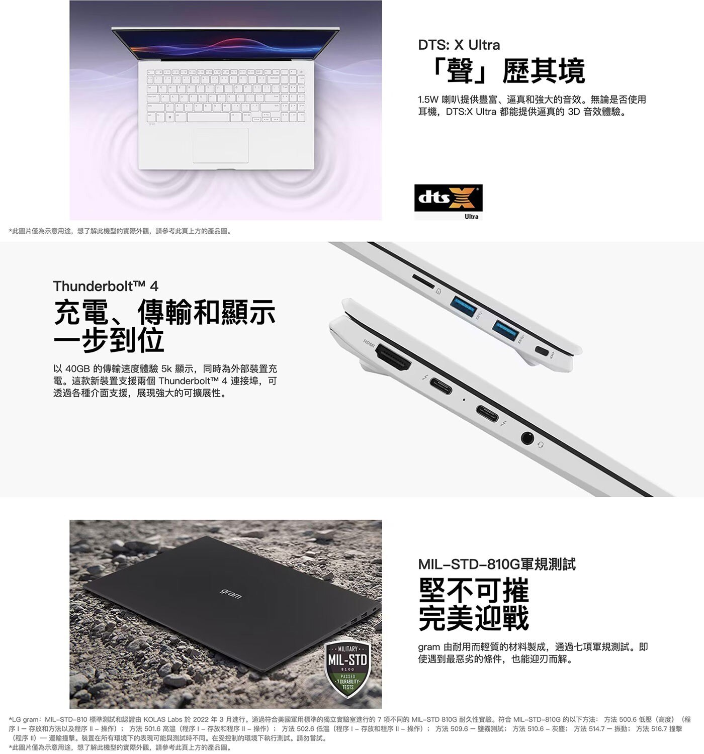 LG GRAM 15.6 吋筆記型電腦，MIL-STD-810G軍規/抗反光螢幕，全機2年保固，i5-1240P處理器，15.6