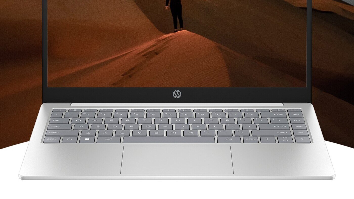 HP 14吋 筆記型電腦，14吋 FHD 窄邊框超廣角螢幕，不閃頻，超纖薄機身設計，海洋回收塑料與再生塑料，超輕1.4kg。