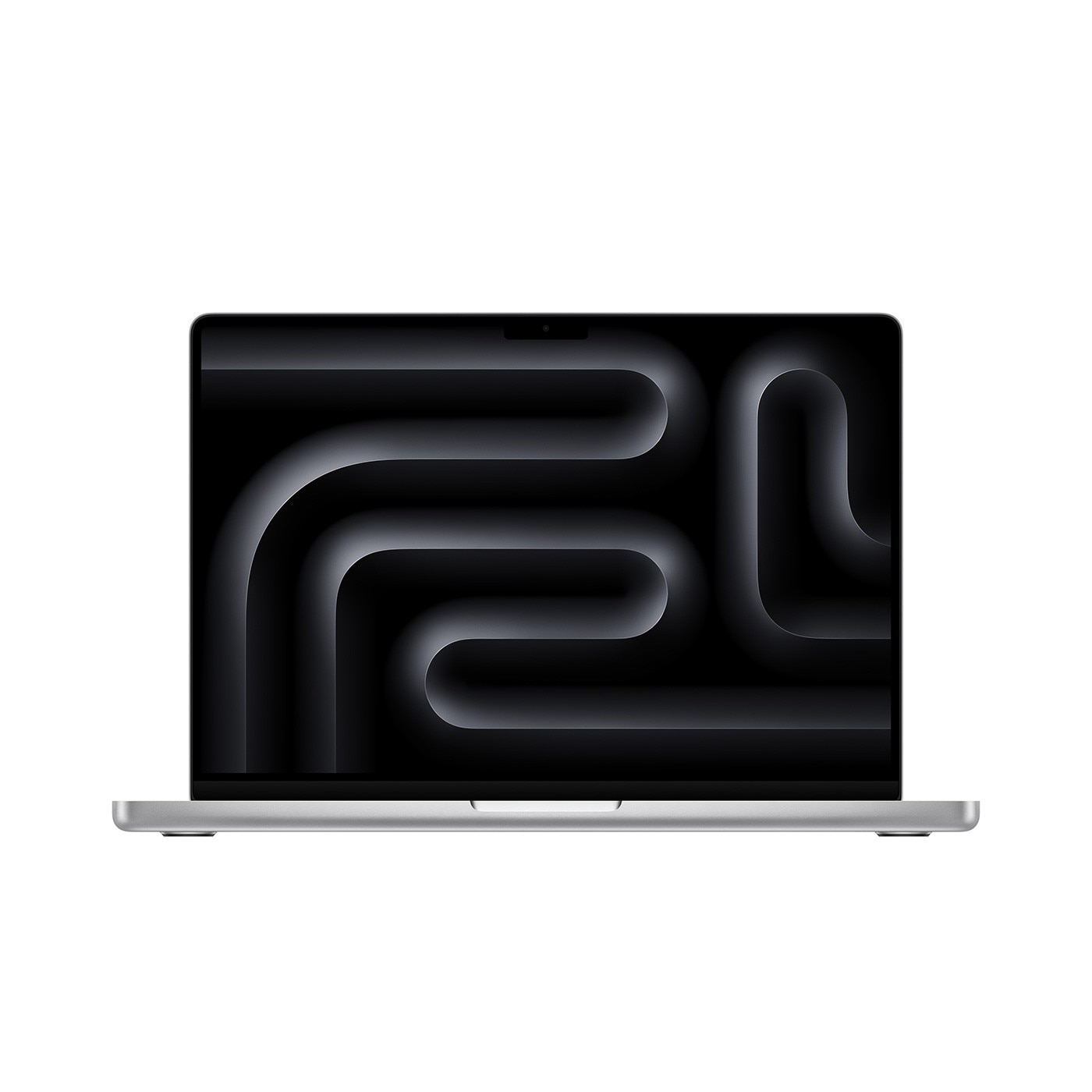 Apple MacBook Pro 14吋 銀色。