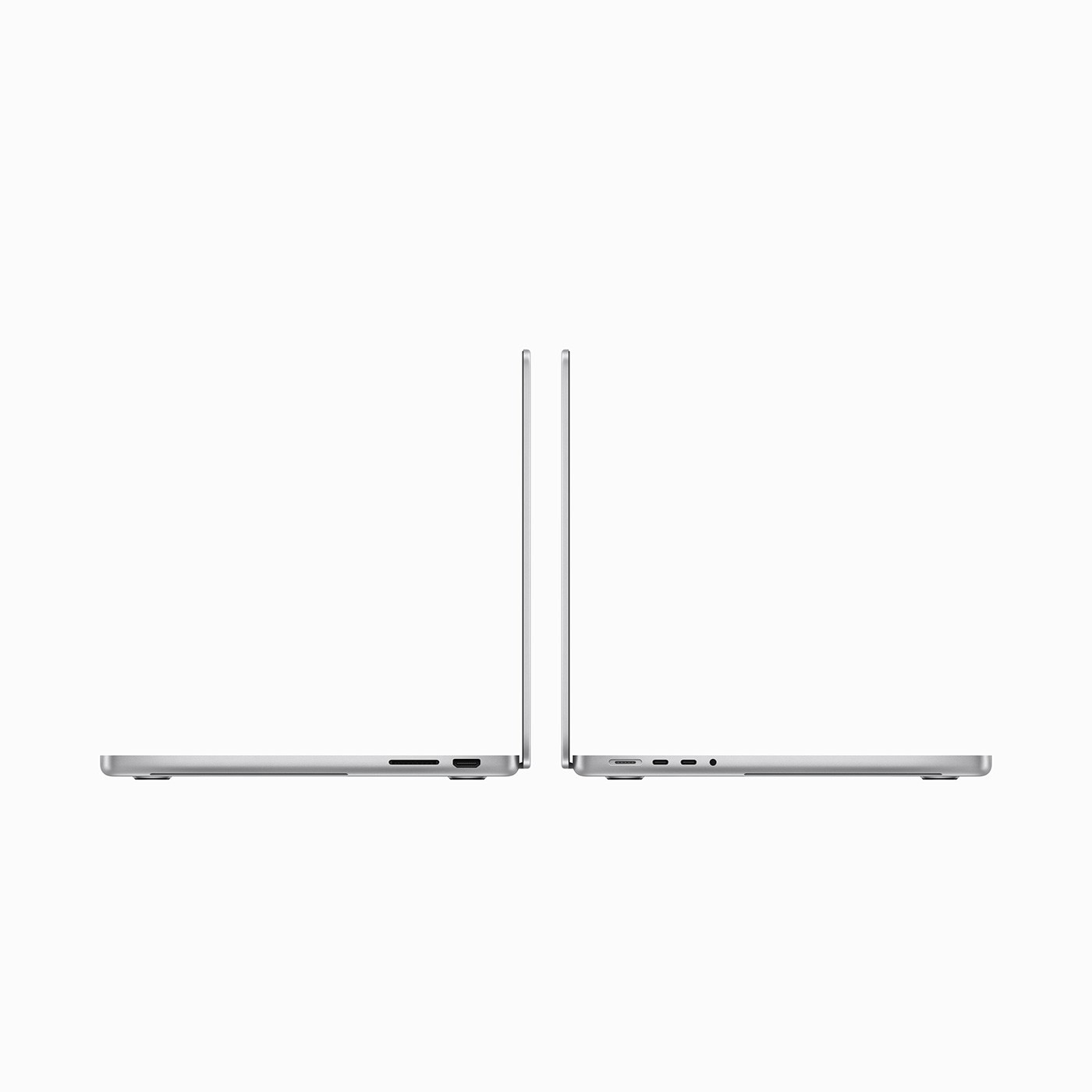 Apple MacBook Pro 14吋 銀色。
