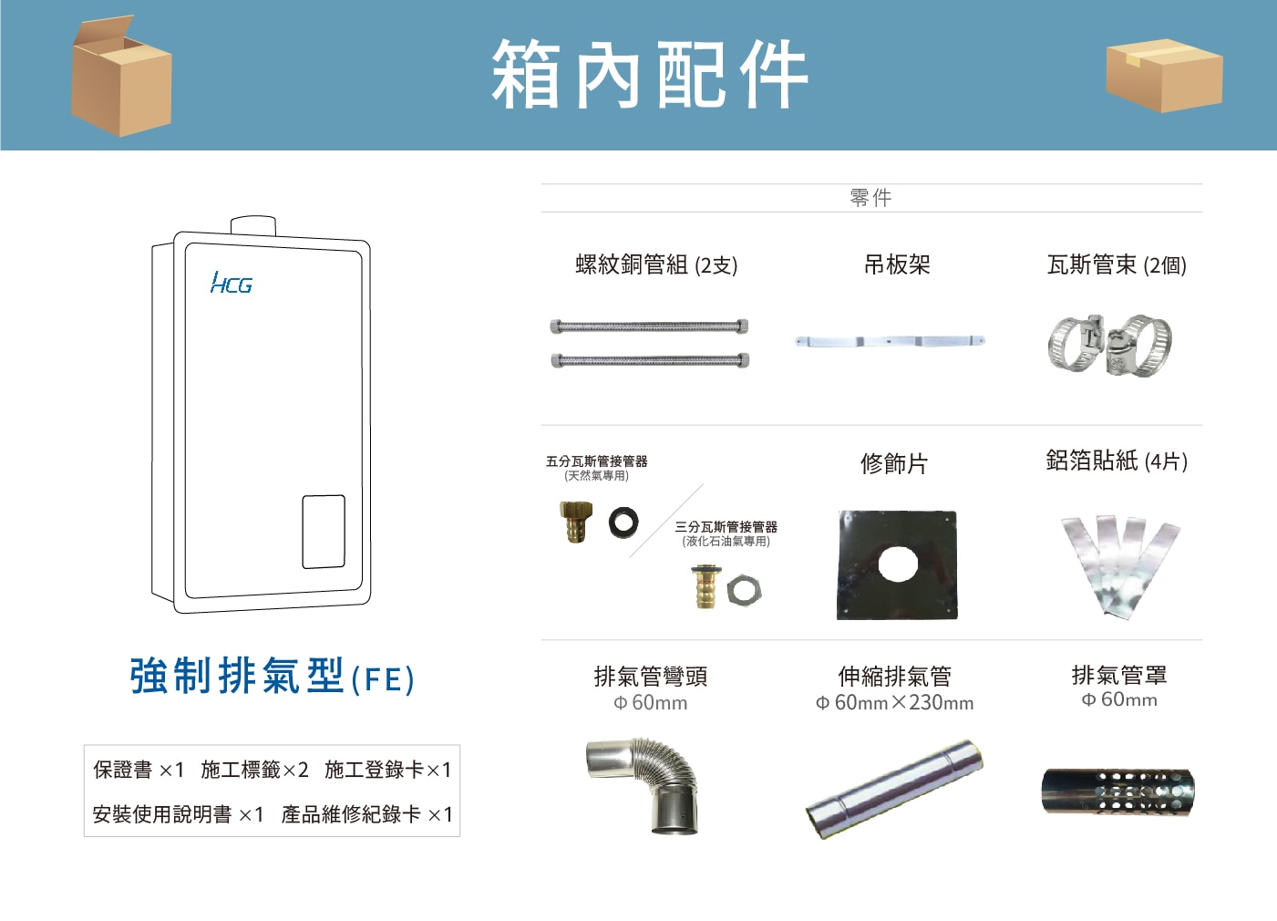 HCG 和成 20公升數位恆溫熱水器 (天然氣式)