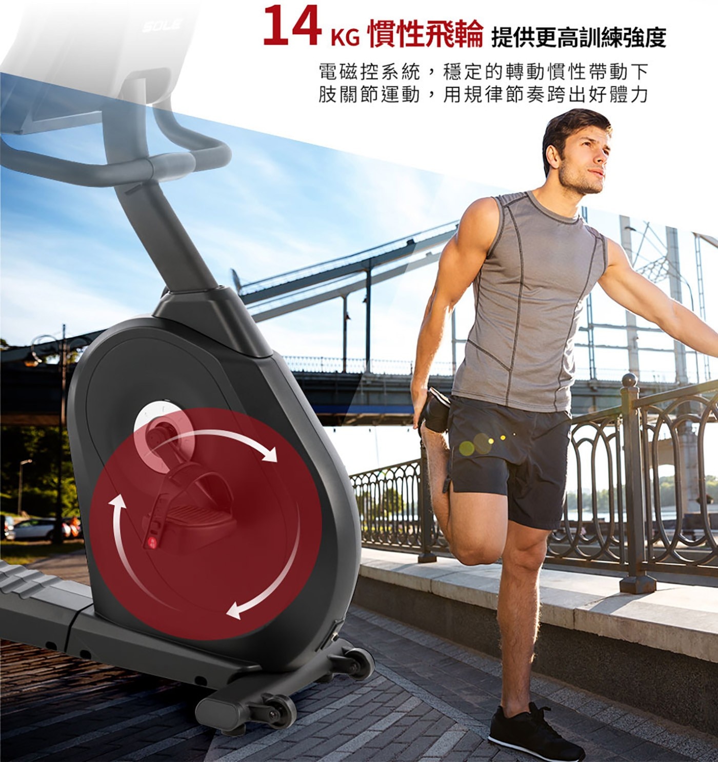 SOLE LCR 智能斜躺健身車