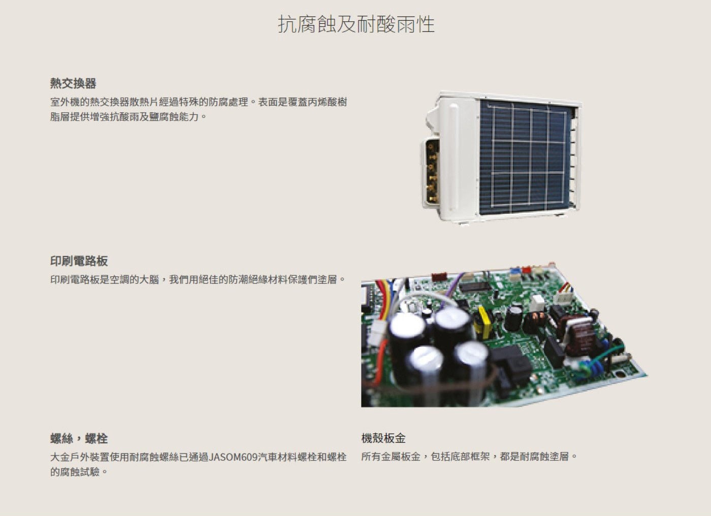 大金 經典V系列變頻冷暖一對一分離式冷氣 熱交換器 印刷電路板