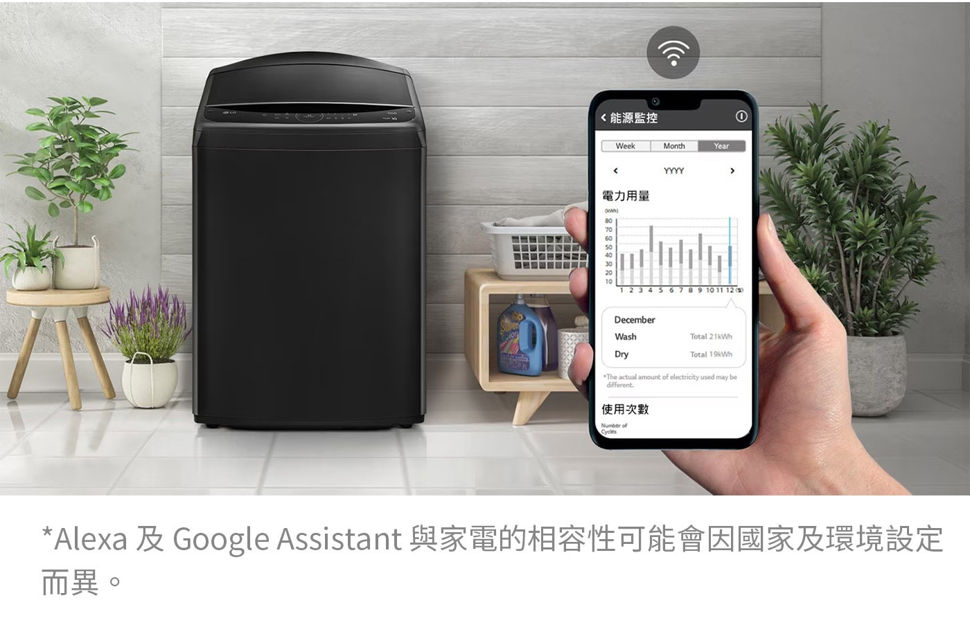 LG 23公斤 直立式洗衣機 WT-VD23HB