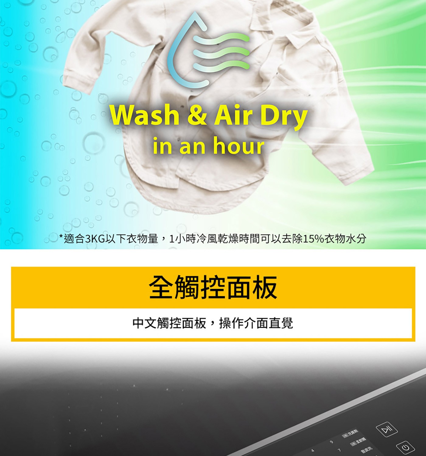 Whirlpool 19公斤 洗衣機