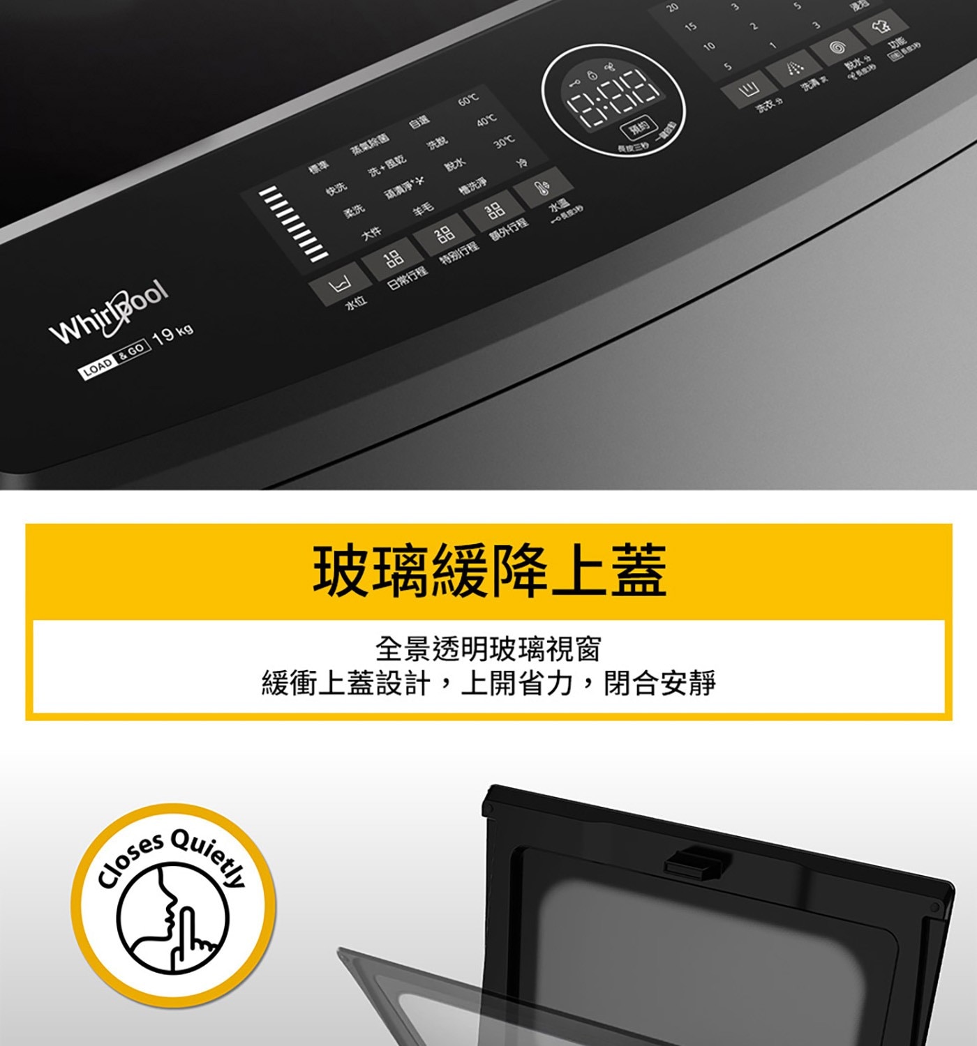 Whirlpool 19公斤 洗衣機