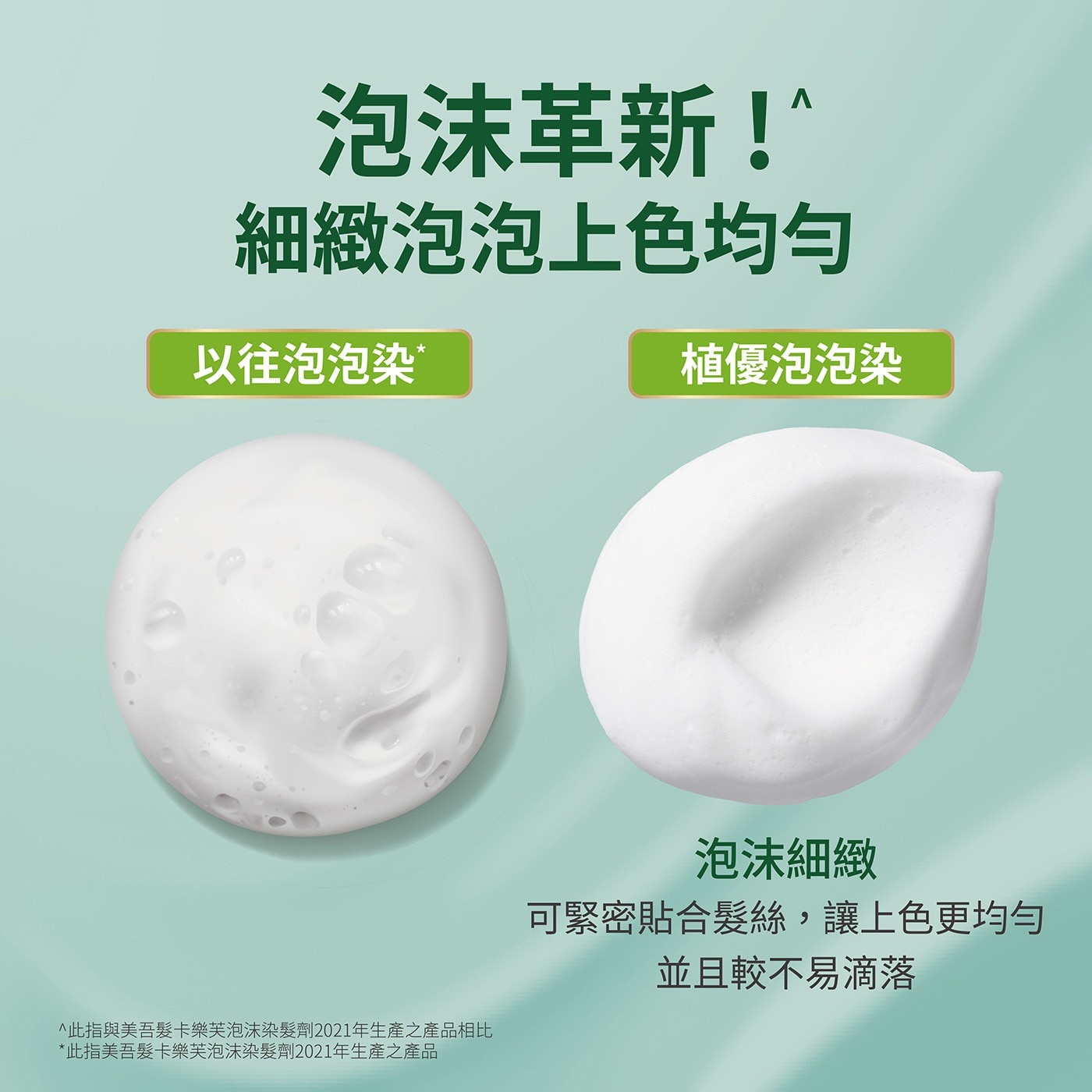 美吾髮 植優泡沫染髮劑 2入組 泡沫革新! 細緻泡泡上色均勻