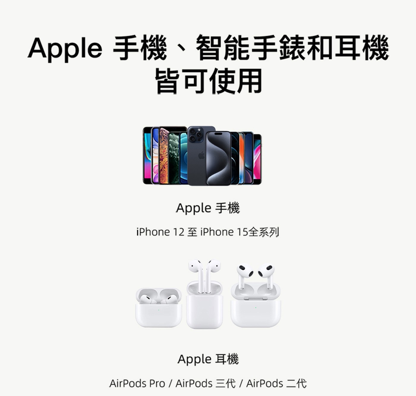 Belkin BoostCharge Pro MagSafe 15W 2合1無線快速充電底座,Apple手機,智能手表和耳機皆可使用,iPhone 12至iPhone 15全系列,AirPods Pro, AirPods三代,AirPods二代