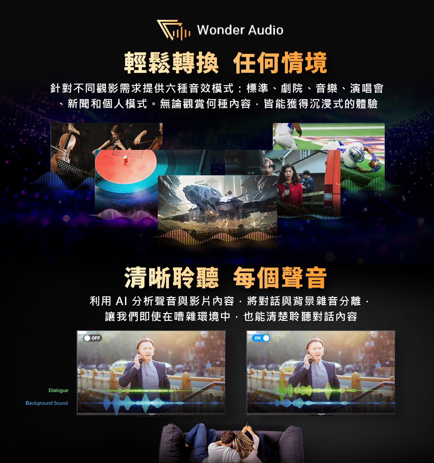 創維55吋4K 聯網液晶顯示器55G6500H 3入組，Youtube、Netflix 一鍵即開記憶體容量 2+32 GB， Dolby ATMOS 音效系統，Google Assistant 智慧語音遙控器，支援3規HDR。