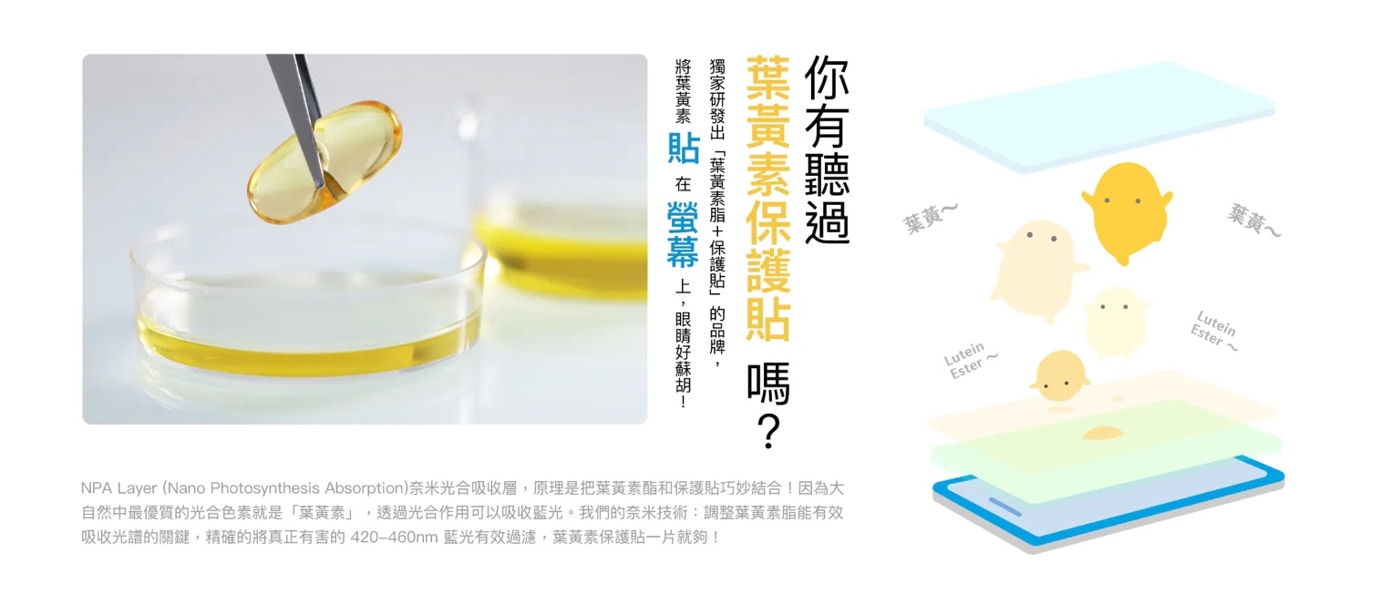 Simmpo 防窺抗藍光保護貼2入組，高透度、極窄防窺角玻璃，結合Simmpo BDI 30抗藍光材料製成！