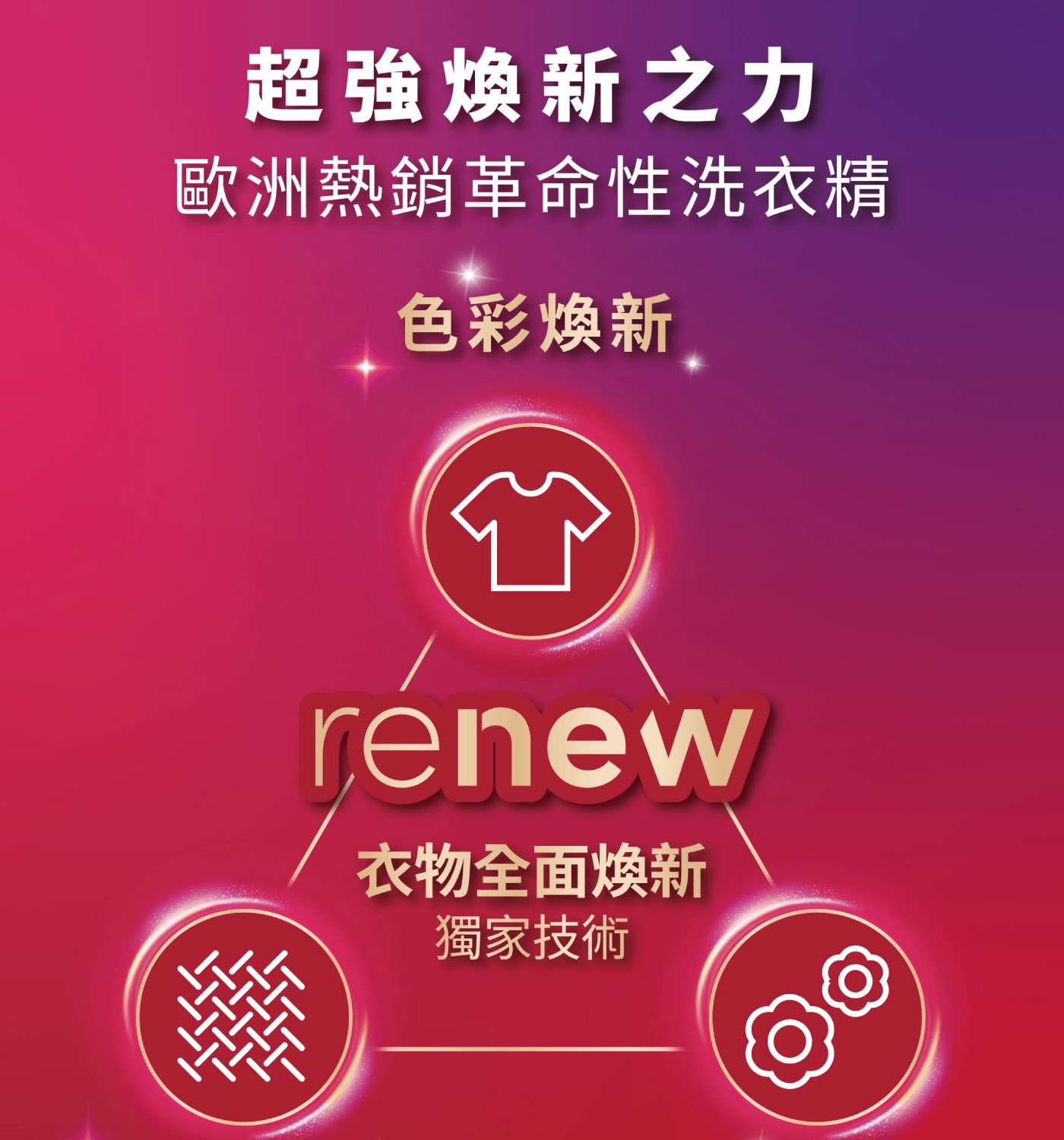 Perwoll 衣漾新生洗衣凝露 2公升，針對精緻衣物設計配方，延長衣物6倍壽命，幫助恢復衣物原有色彩光澤，撫平粗糙及扭曲的受損纖維。