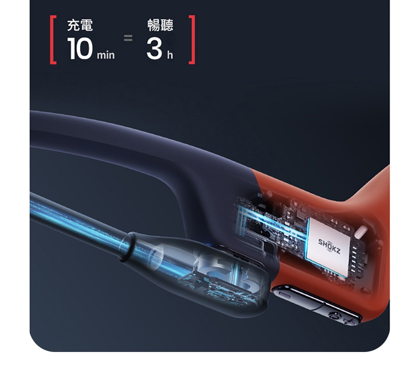 SHOKZ OpenSwim Pro S710 水陸兩用專業藍牙運動耳機 頁岩灰