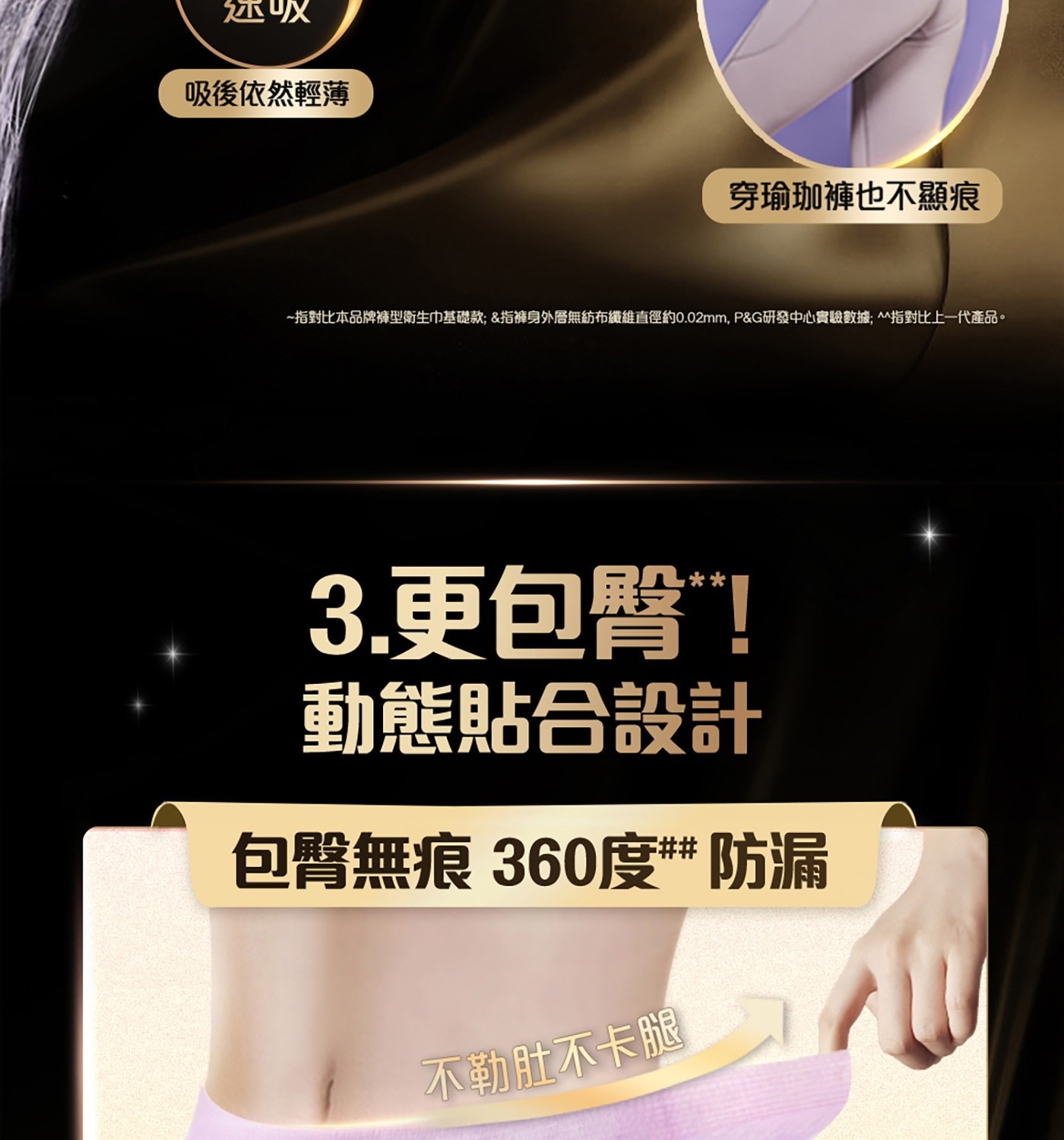 好自在無痕安心褲 6片 X 3包