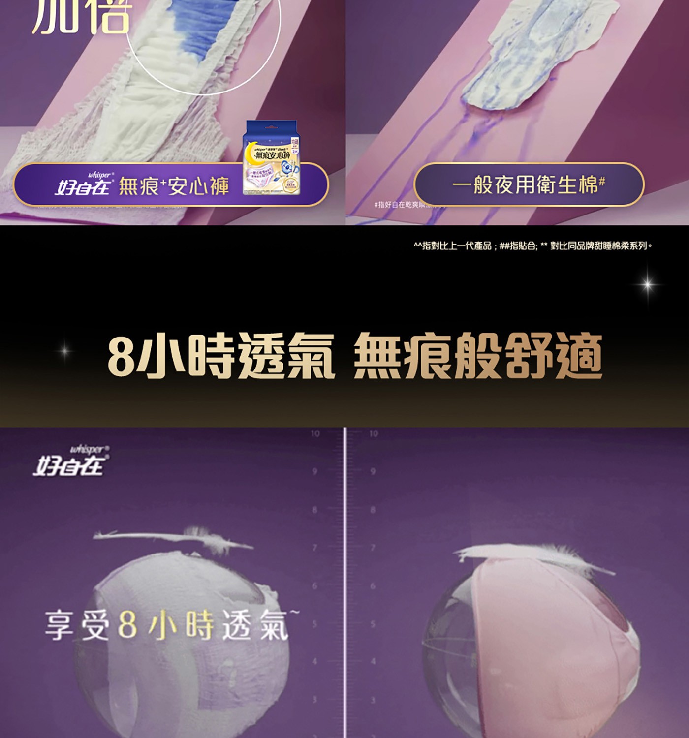好自在無痕安心褲 6片 X 3包