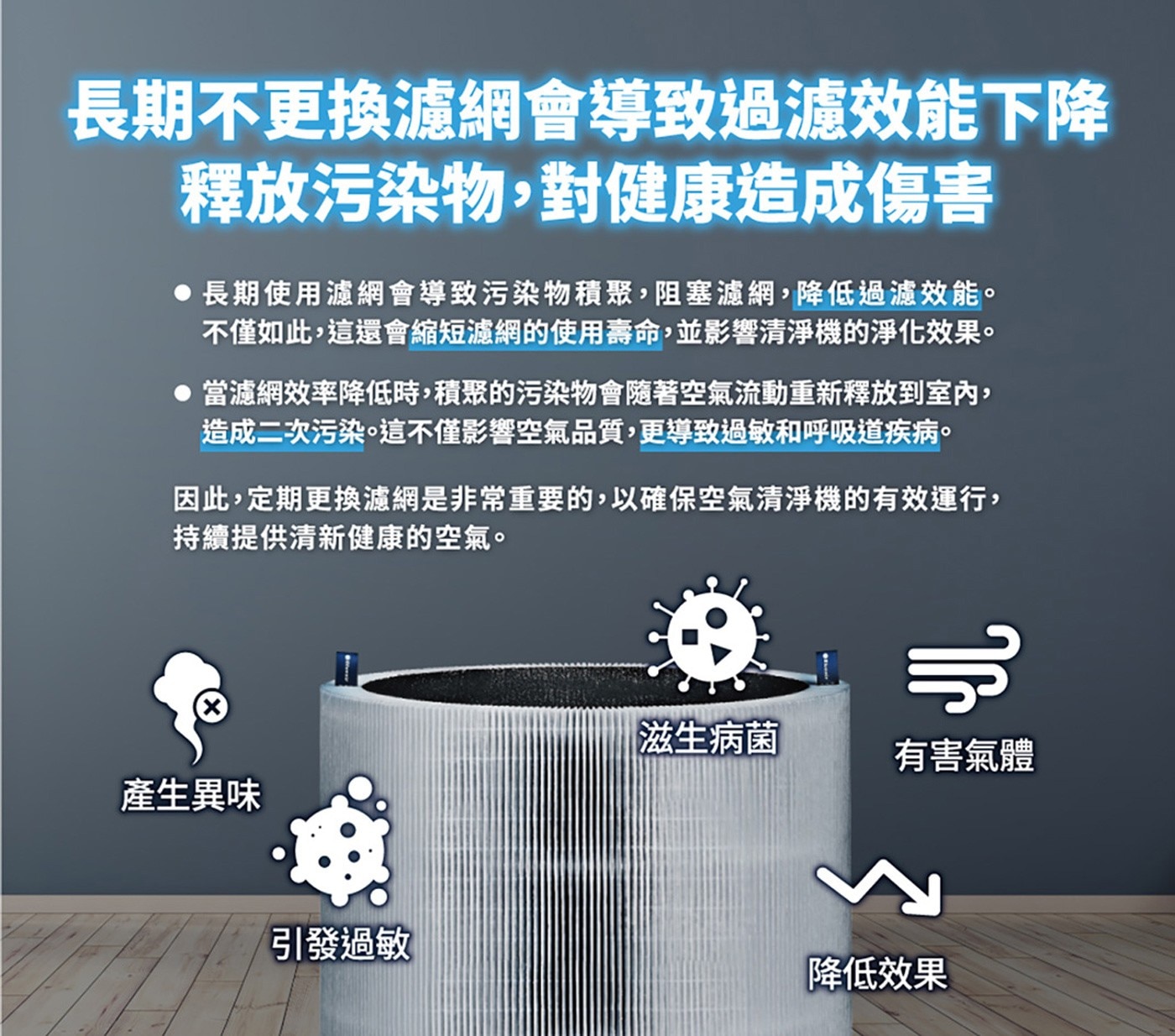 Blueair Mini Max 系列 濾網 2入組 適用於 Blue Mini Max，高效微粒濾網，有效去除小至PM0.1懸浮微粒，防水聚丙烯纖維材質 不易滋生細菌、黴菌，活性碳片濾網淨化有害氣體和惱人氣味。